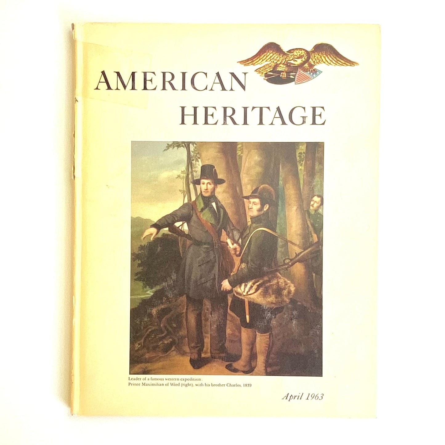 Vintage American Heritage April 1963 • Volume XIV, Number 3 Hardcover History Book