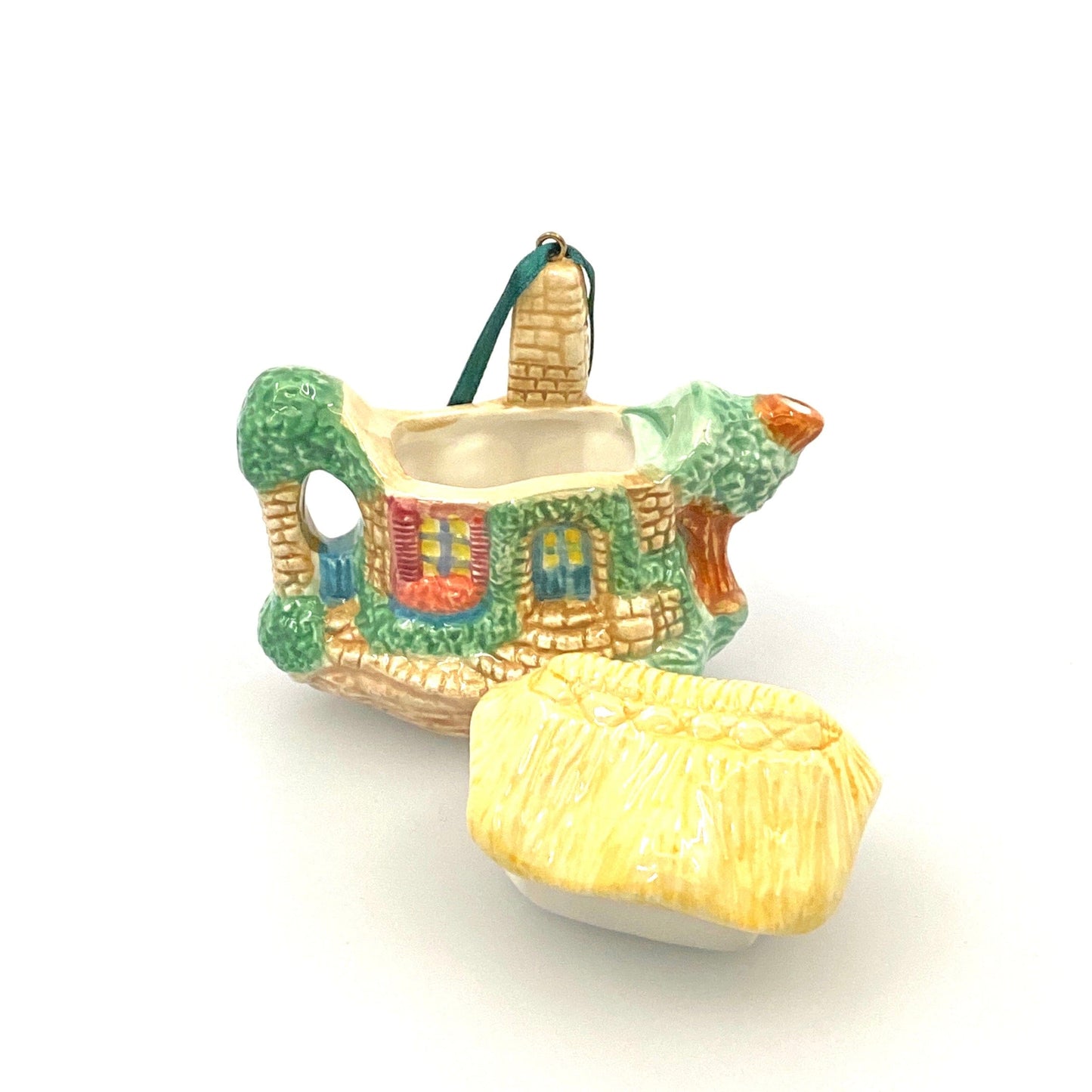 Hallmark Keepsake Ornament Invitation to Tea Collection Cozy Cottage Teapot 1995