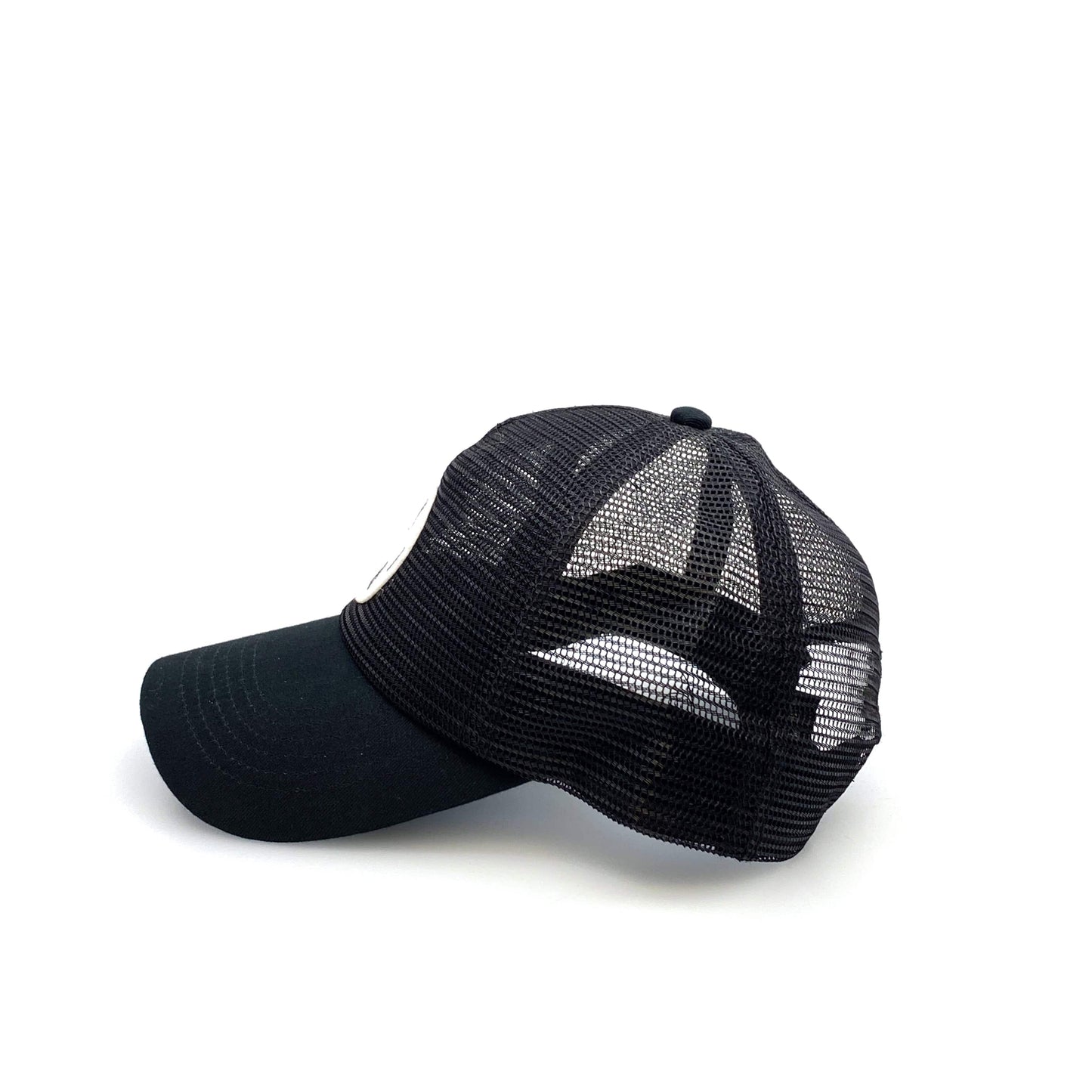 ZYIA Womens Black Adjustable Snapback Baseball Cap Hat Logo