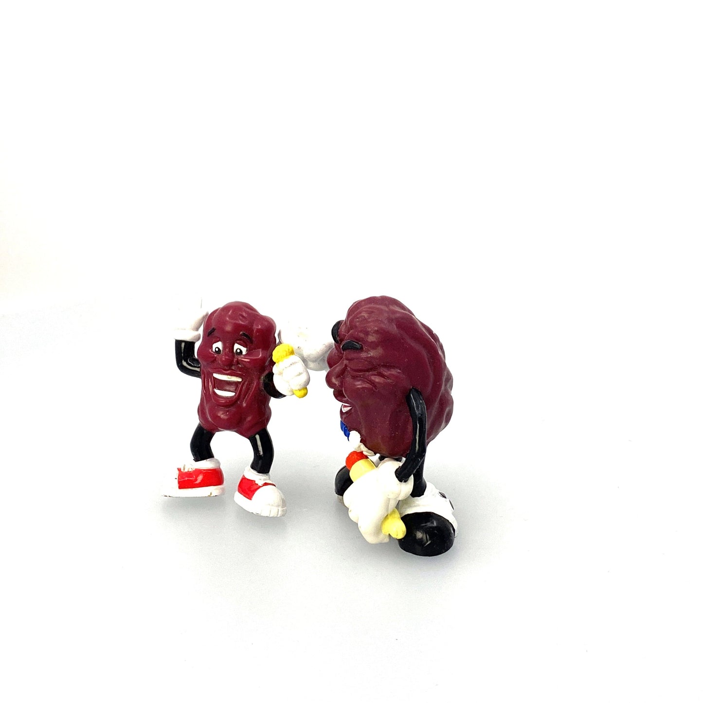 Vintage California Raisins Collectible Figurines - (2) Singers