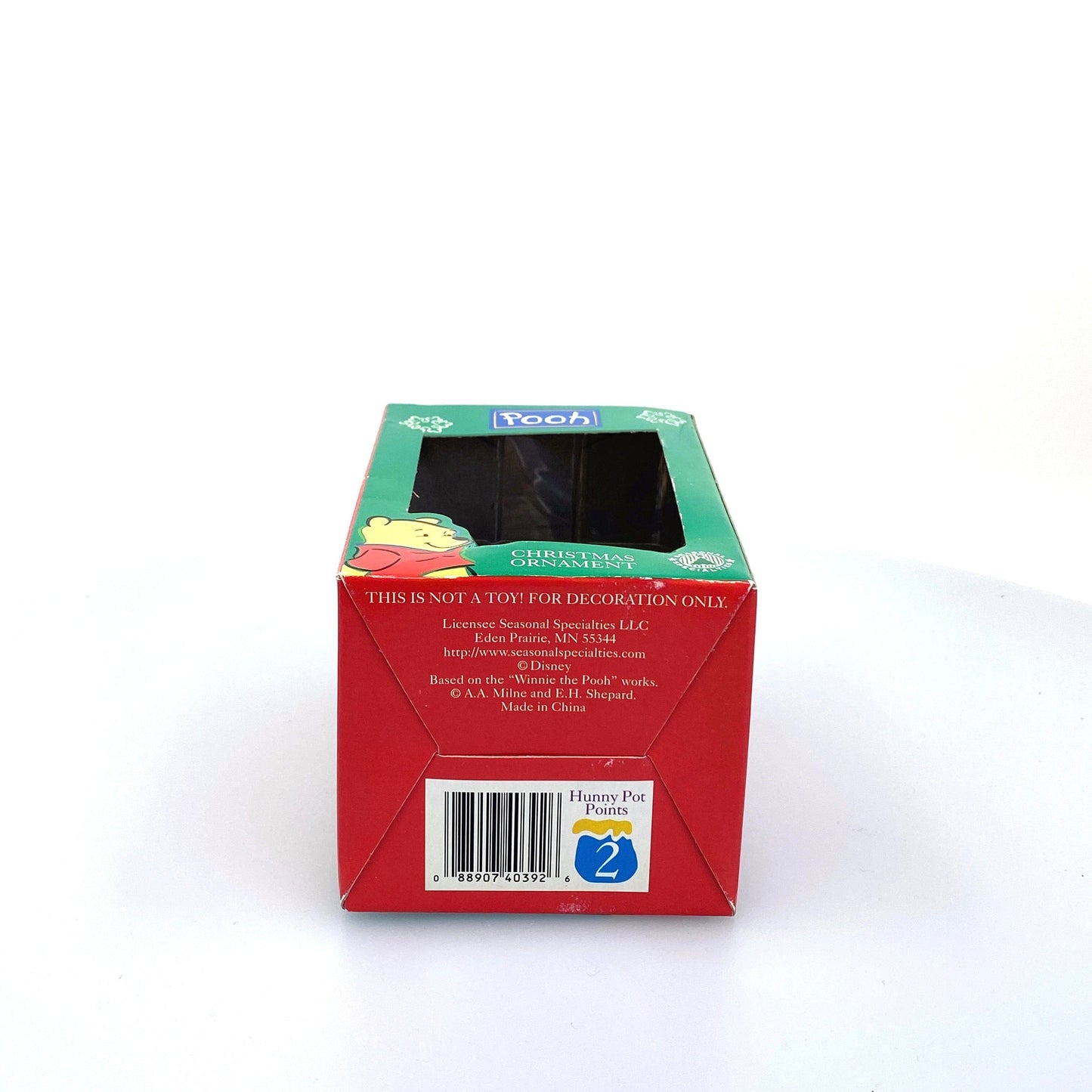 Seasonal Specialties Winnie the Pooh Honey Jars Christmas Holiday Ornament Figurine