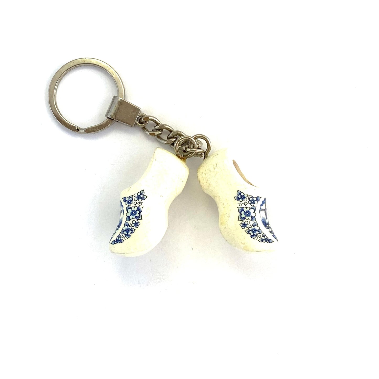 Vintage "TNO" Clog Shoes Keychain Novelty Collectible