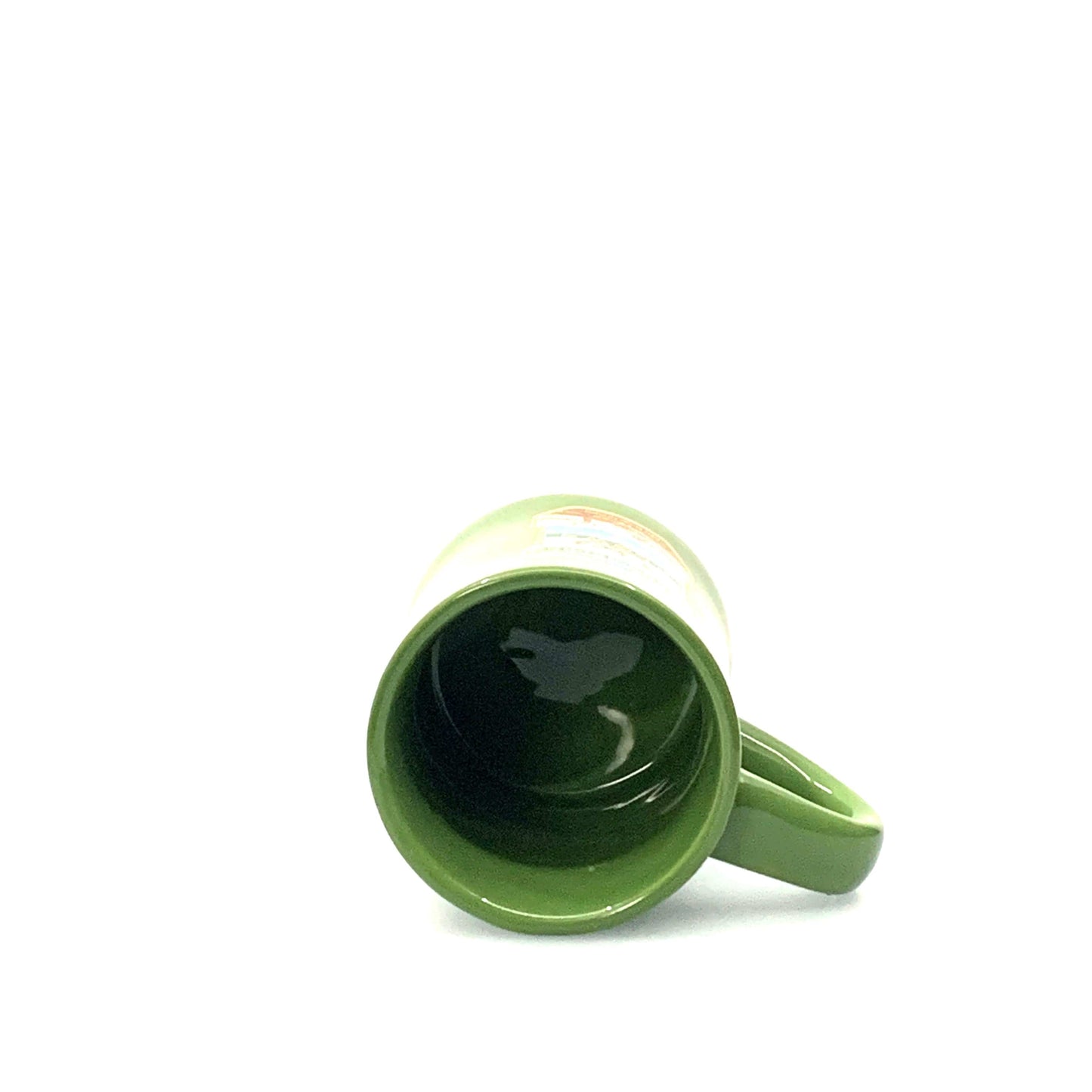 John Deere Licensed “We Sell The Plows” Coffee Cup Mug Green 10 Fl Oz