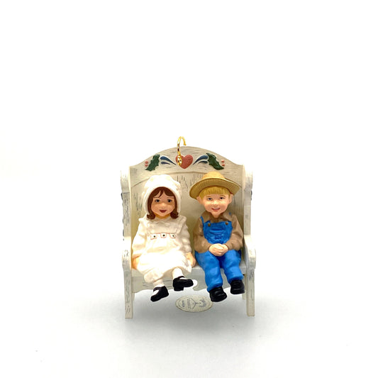 Hallmark Keepsake Christmas Tree Holiday Ornament Our Little Blessings 1995