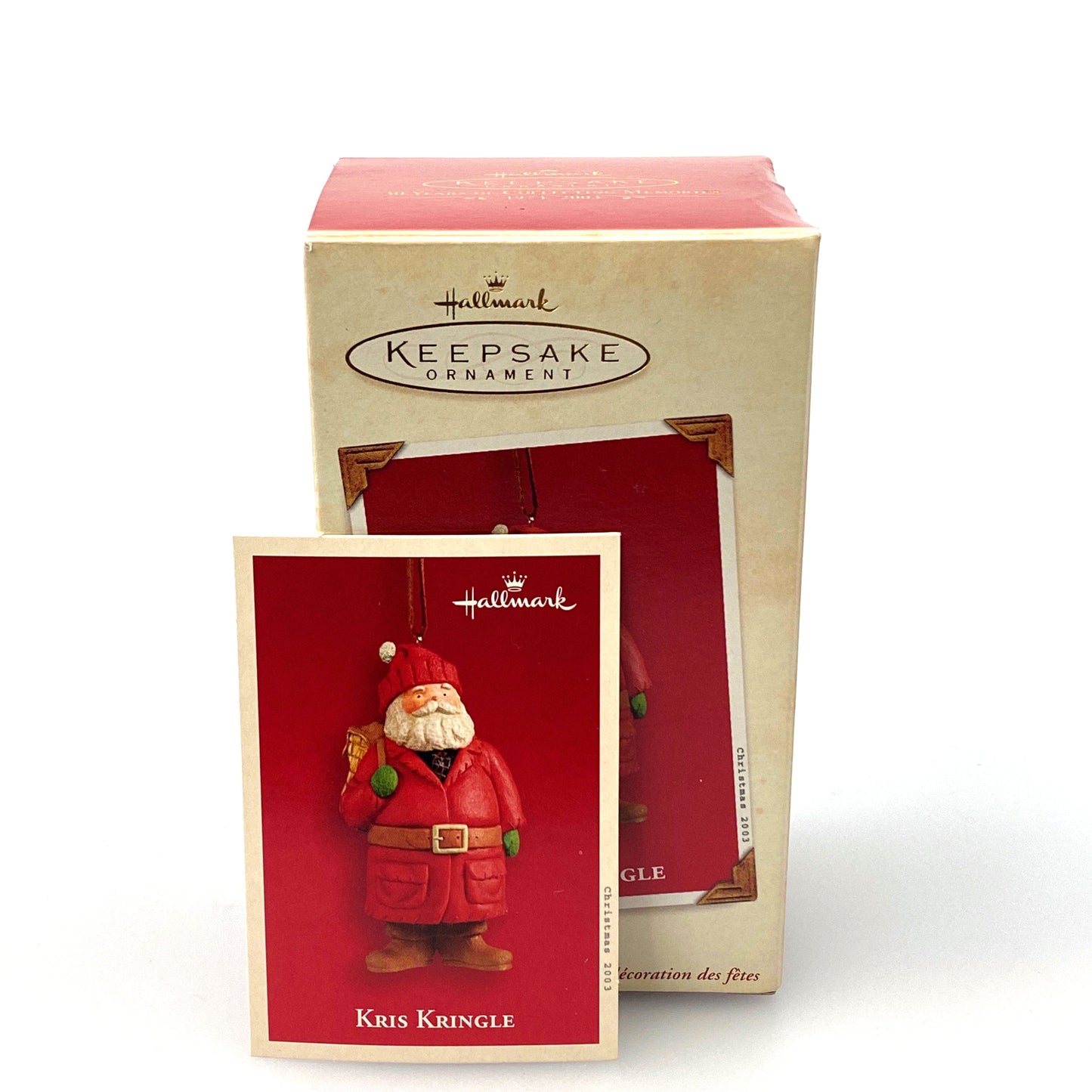 Hallmark Keepsake Ornament Kris Kringle Figurine Christmas Tree