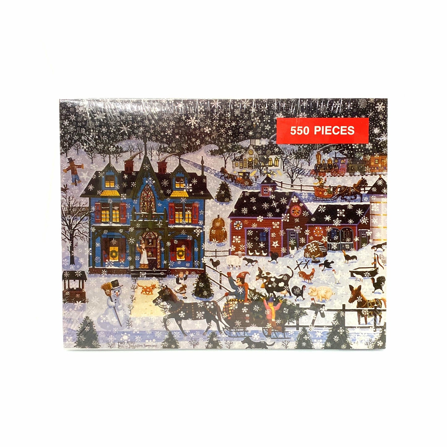 Great American Puzzle Co. | Holidays 'Two Alike' Jigsaw Puzzle | 550 Pc | NIB