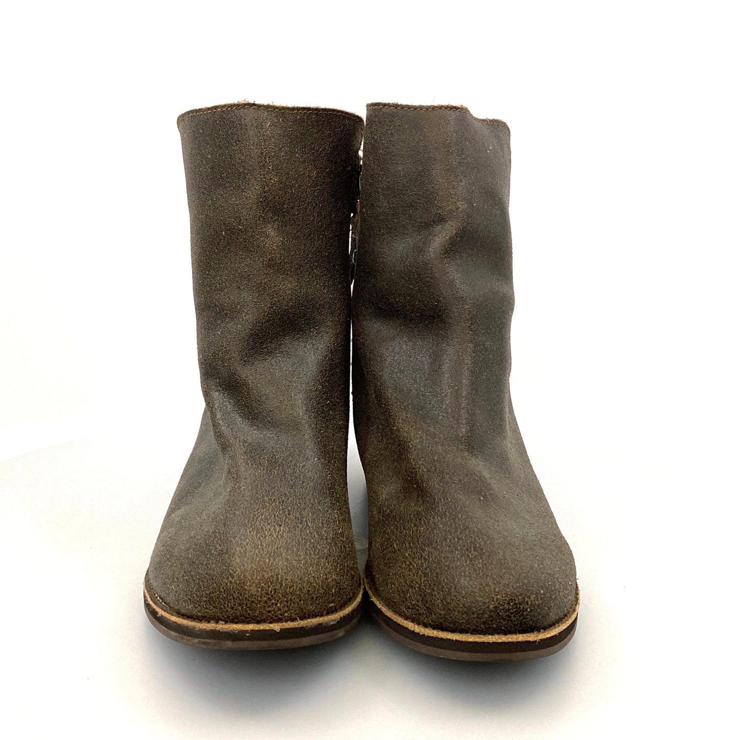 Reef Womens “Adora” Size 10 Brown Leather Ankle Booties Studded