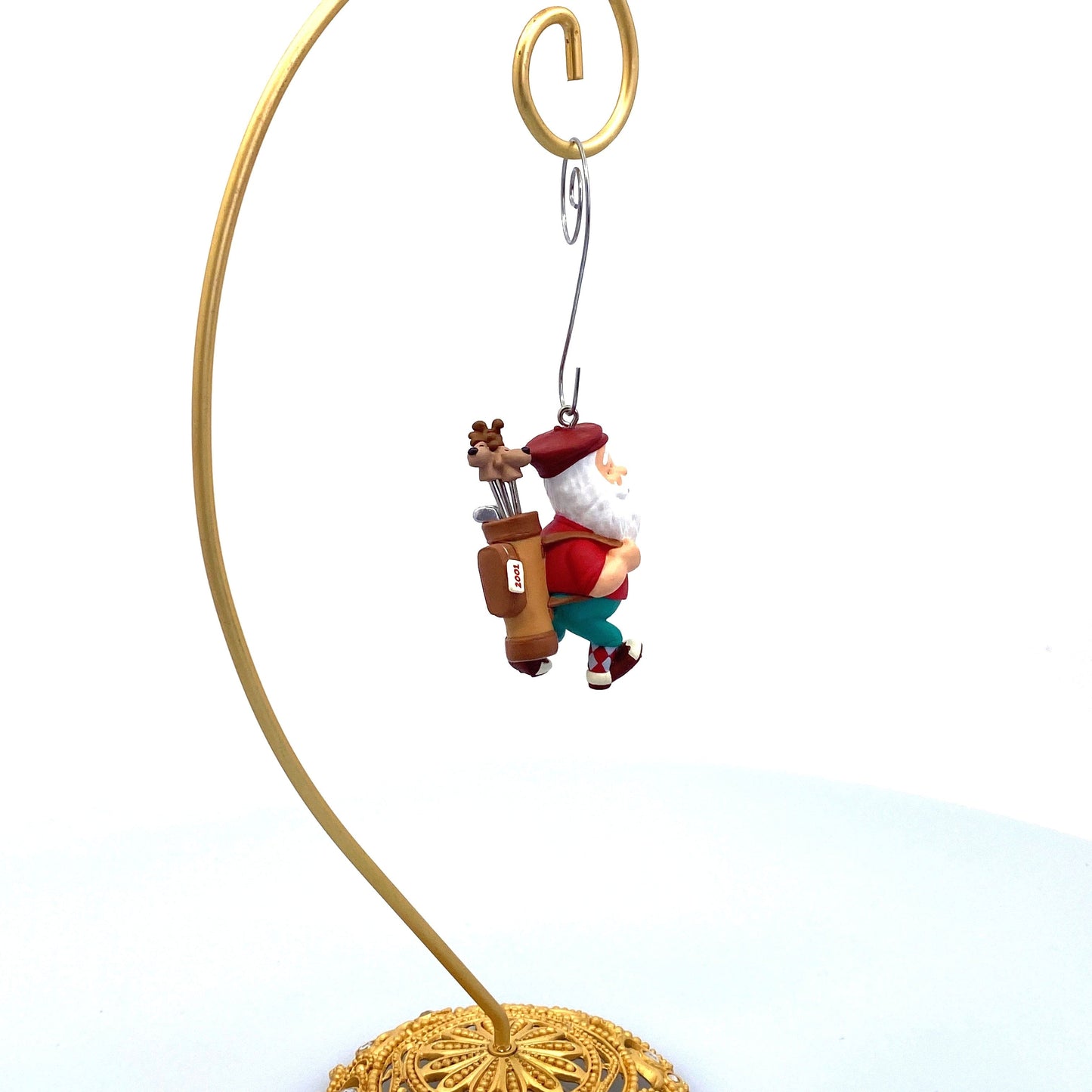 Hallmark Keepsake Christmas Tree Holiday Ornament Santa’s Day Off 2001