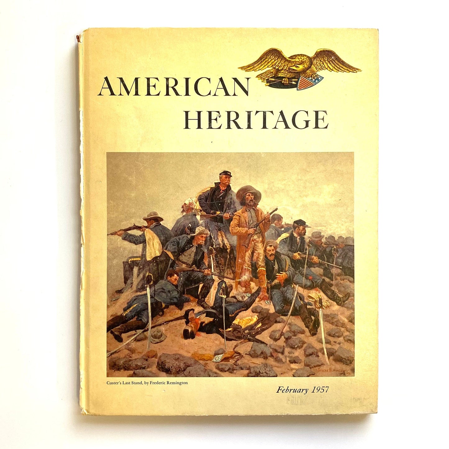 Vintage American Heritage Volume VIII No 2 February 1957 Hardcover History Book