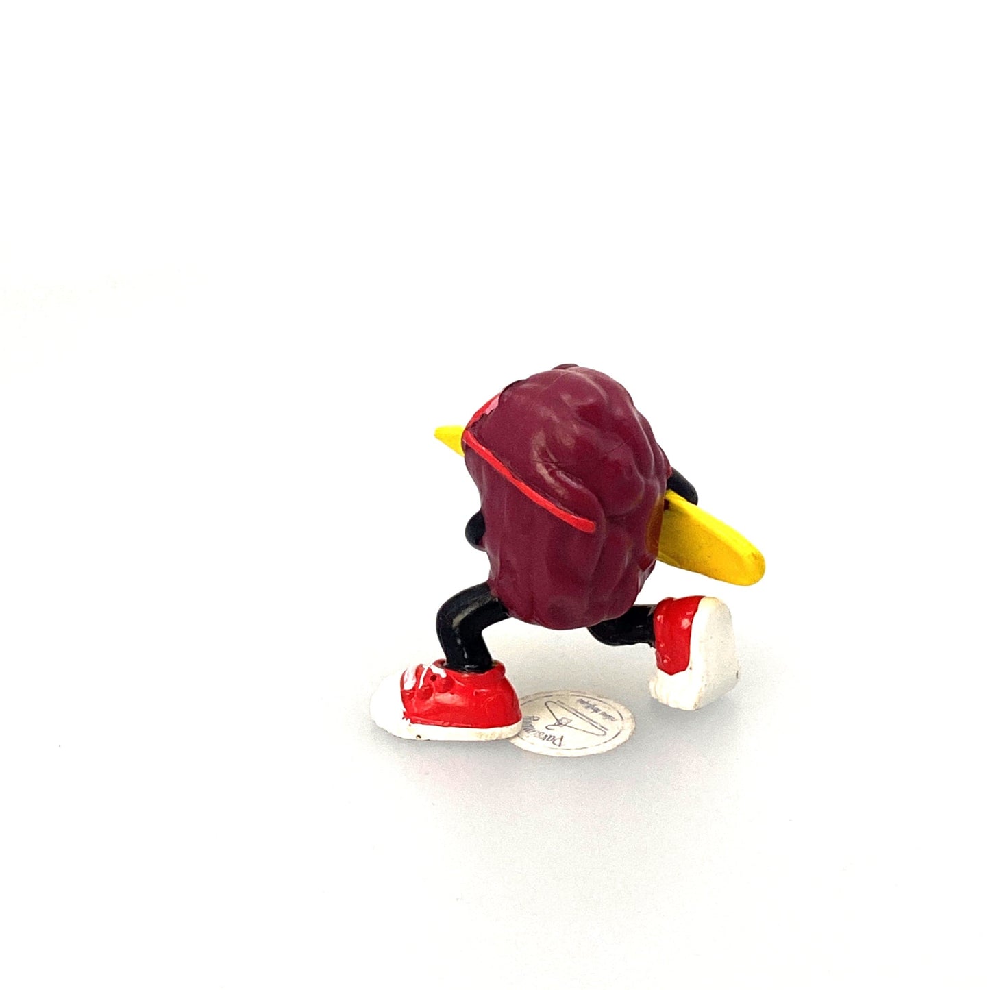Vintage California Raisins Collectible Figurine - Surfer 1988