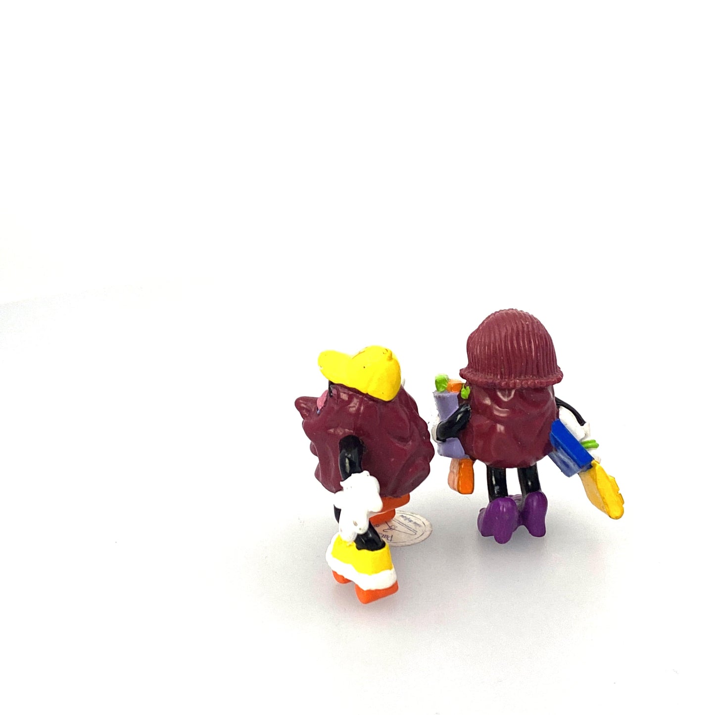Vintage California Raisins Collectible Figurines - (2) Hardee’s