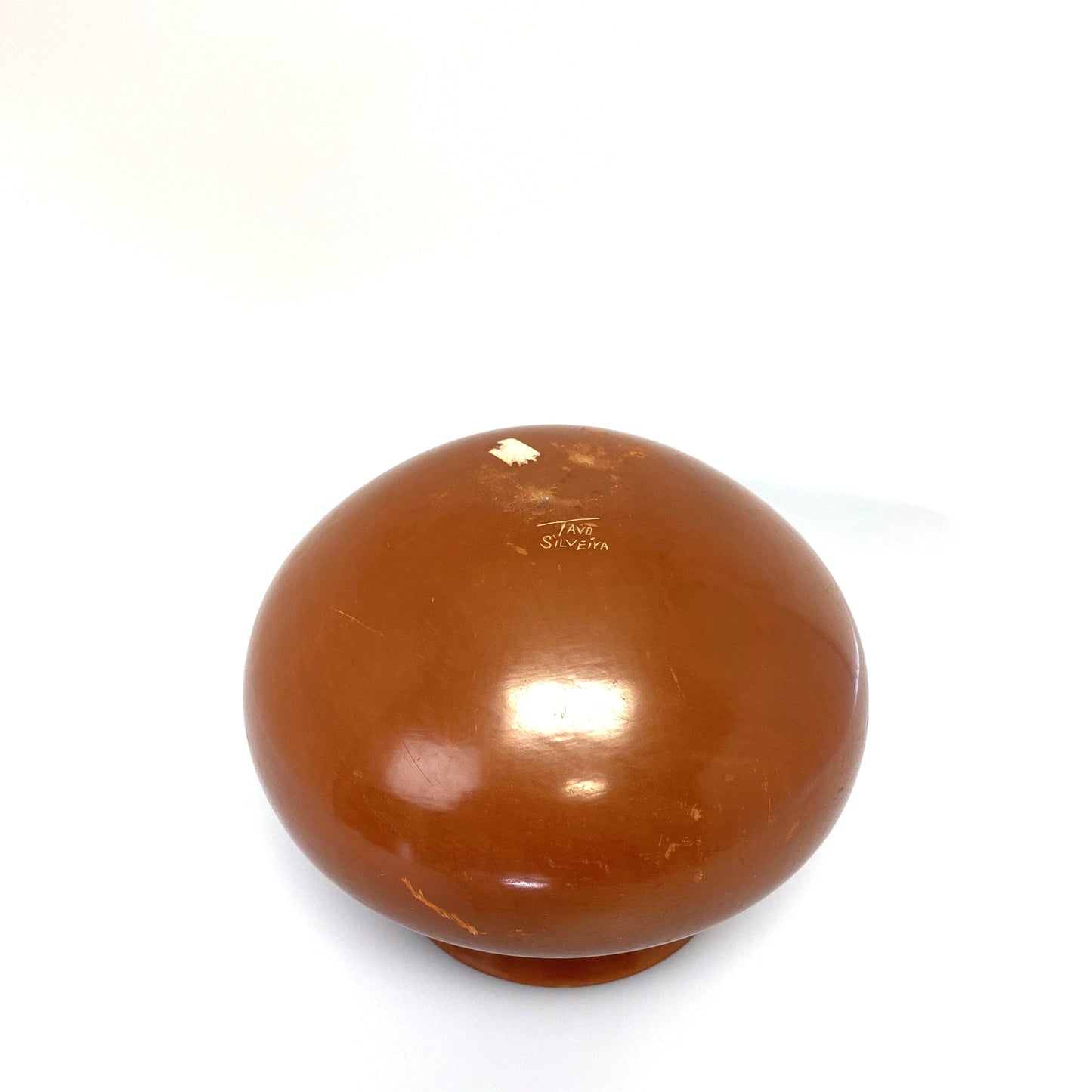 Vintage Tavo Silveira Mata Ortiz Casas Grandes Brown Glazed Olla