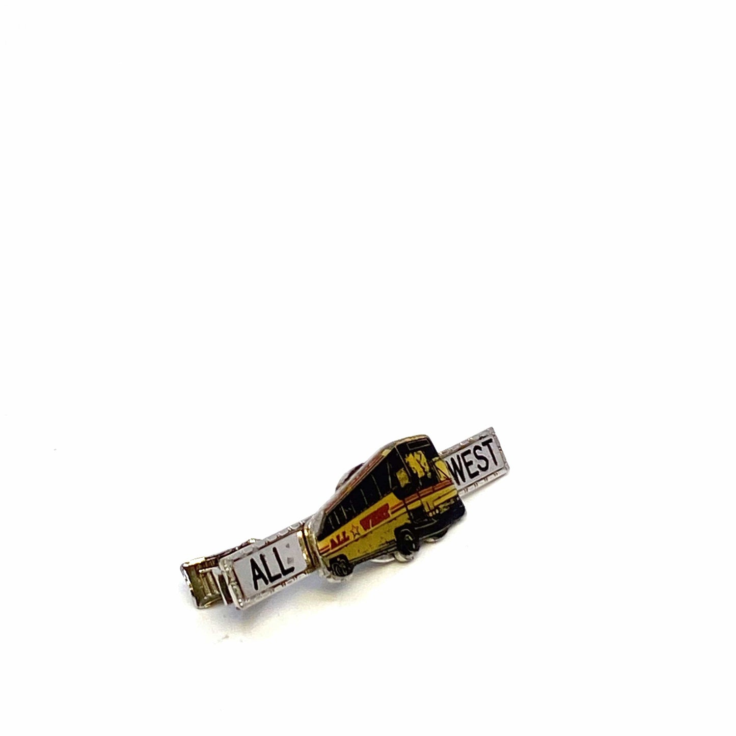 Vintage ALL WEST Bus Drivers Lapel Pin