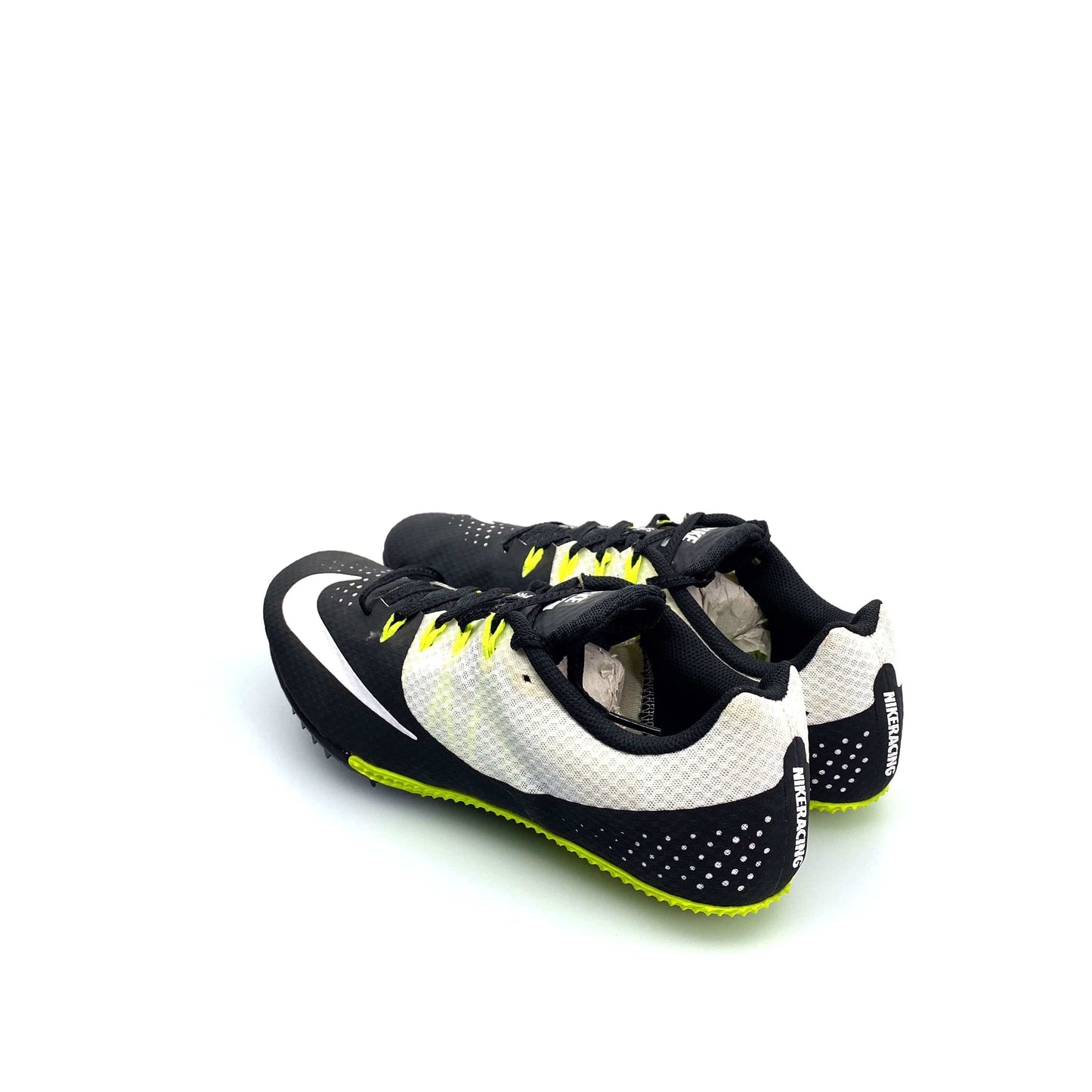 Nike Mens Rival S Size 13 Sprint Racing Track Shoes Black White 806554-010
