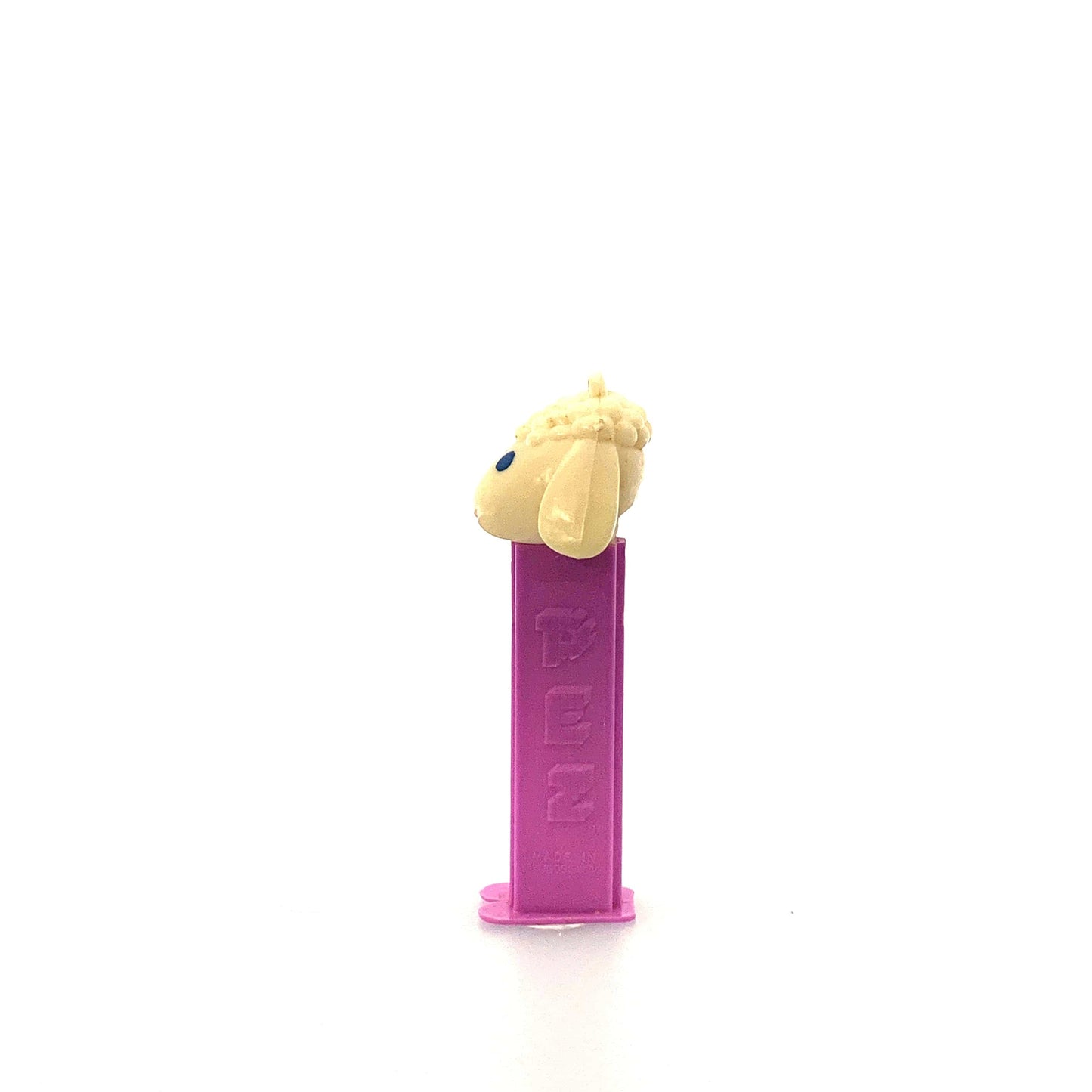 Vintage Pez Dispenser Yugoslavia Lamb Purple Base