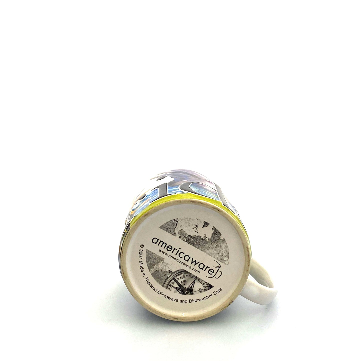 State of Florida Souvenir Ceramic Coffee Mug Cup 14 fl oz, Dolphin Alligator