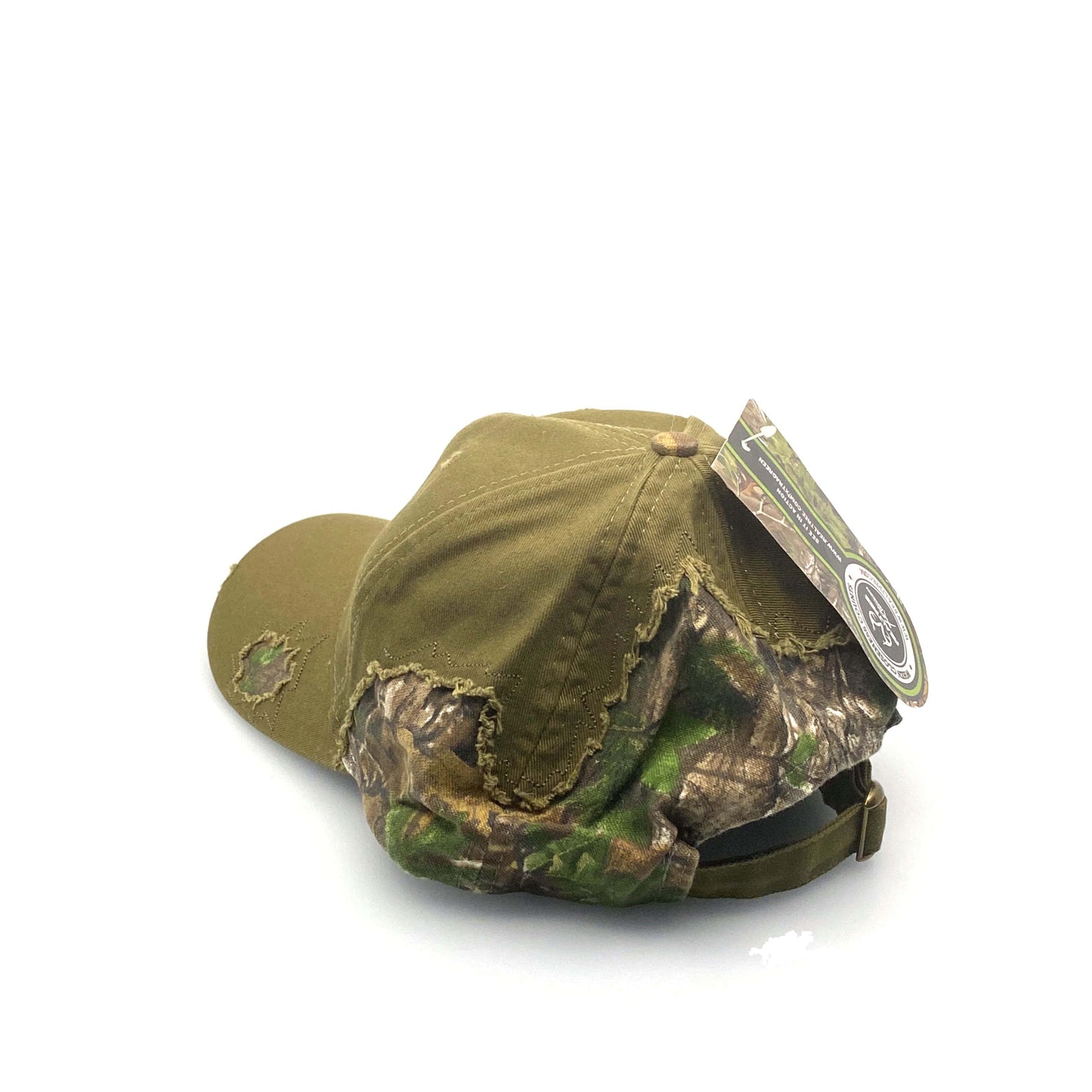 Mitas Tires Dad Hat Adjustable Green Camouflage Baseball Cap Distressed