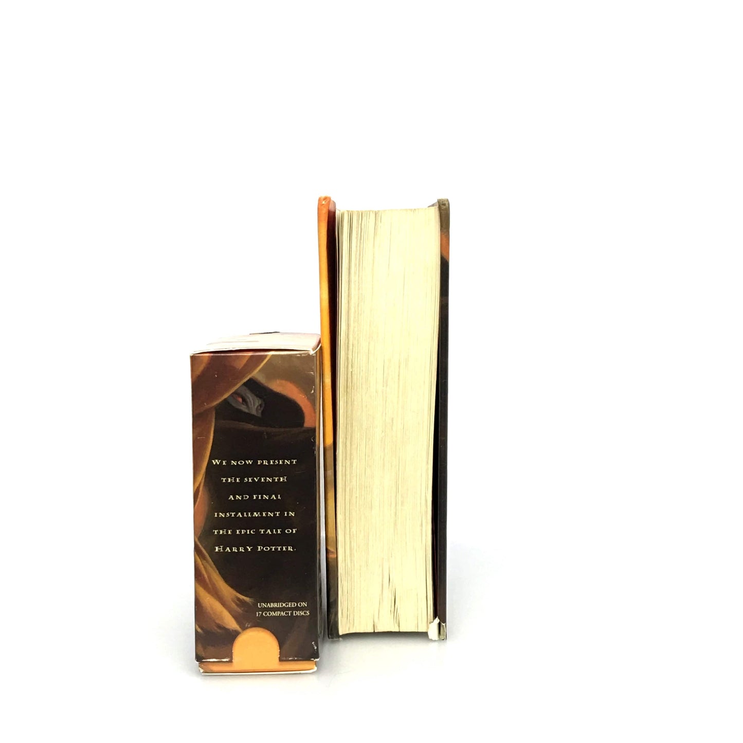 Harry Potter And The Deathly Hallows Hardback & Audio CD 17 Discs J. K. Rowling