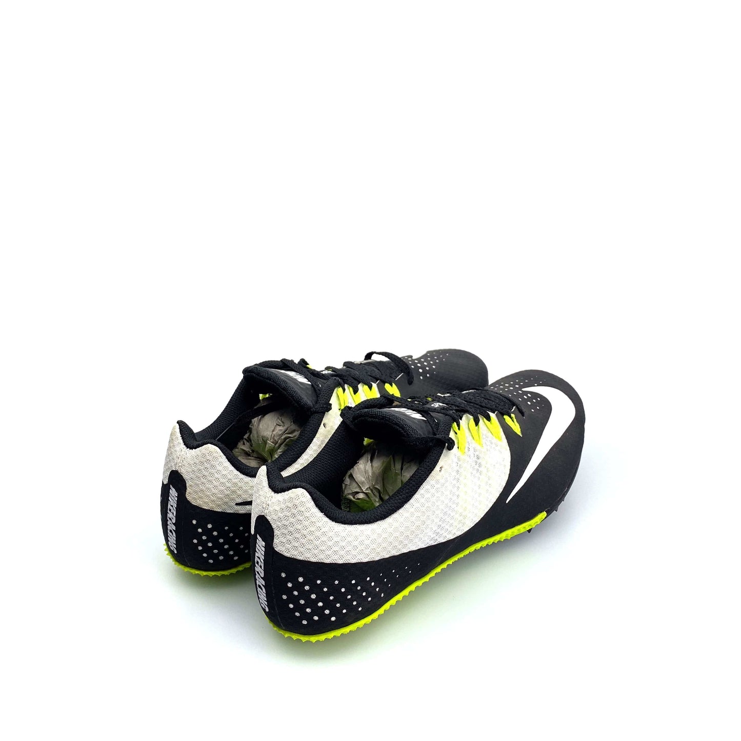Nike Mens Rival S Size 13 Sprint Racing Track Shoes Black White 806554-010