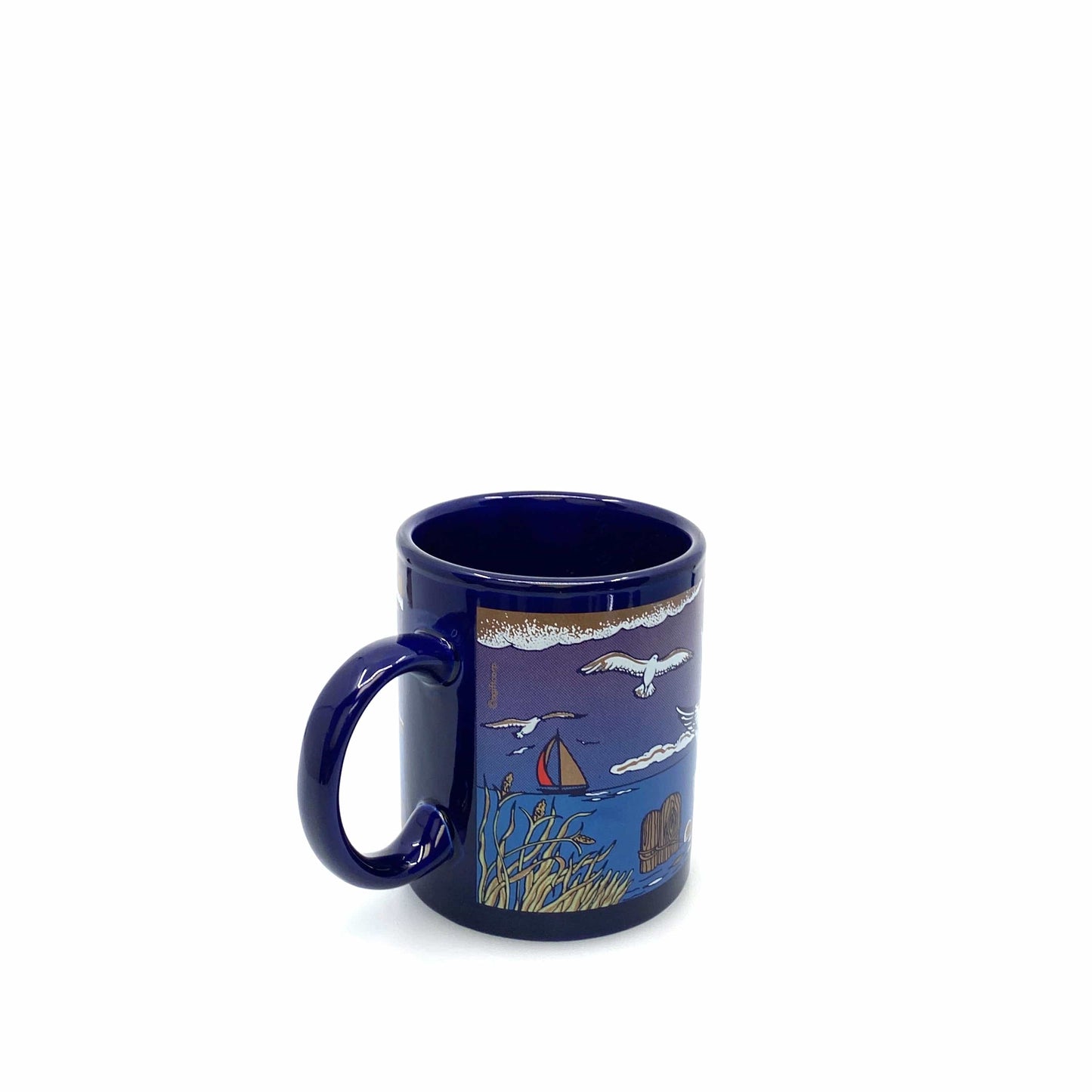 Nassau Travel Souvenir Coffee Cup 12 Fl Oz Blue Ocean Theme