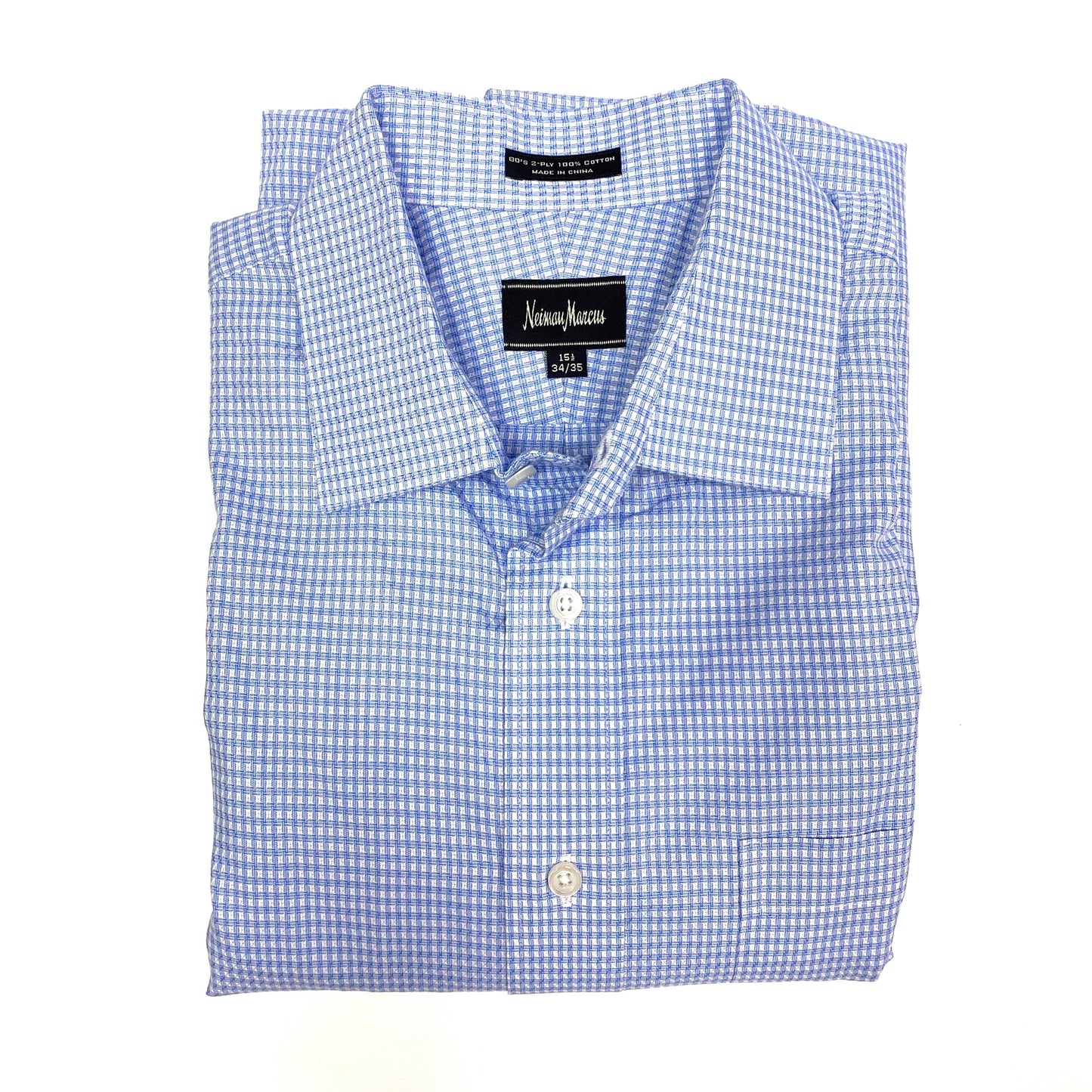 Norman Marcus Men's Dress Shirts - Lot of 3 - Size 15 Neck, 34/35 Sleeve - Button-Up Long Sleeve