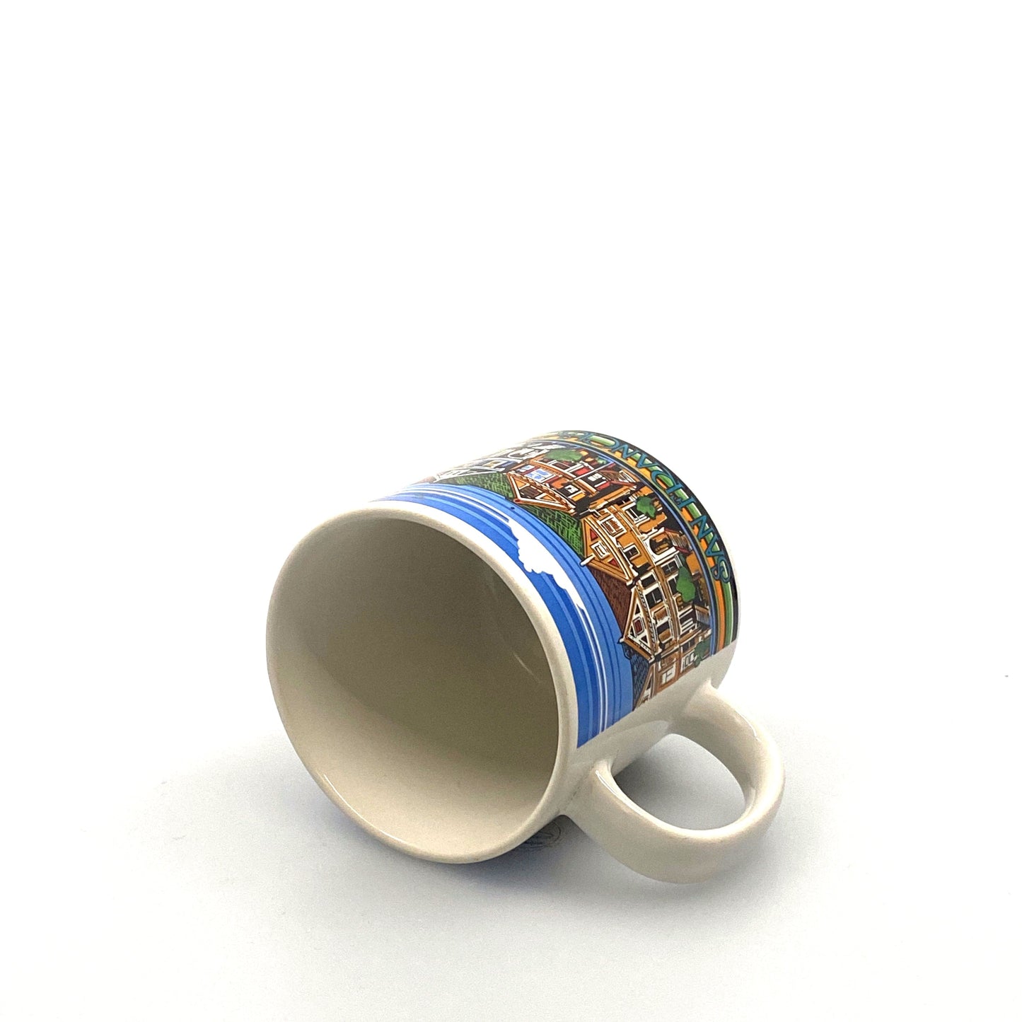 Travel Souvenir San Francisco “The Painted Ladies” Row Houses Coffee Mug Cup