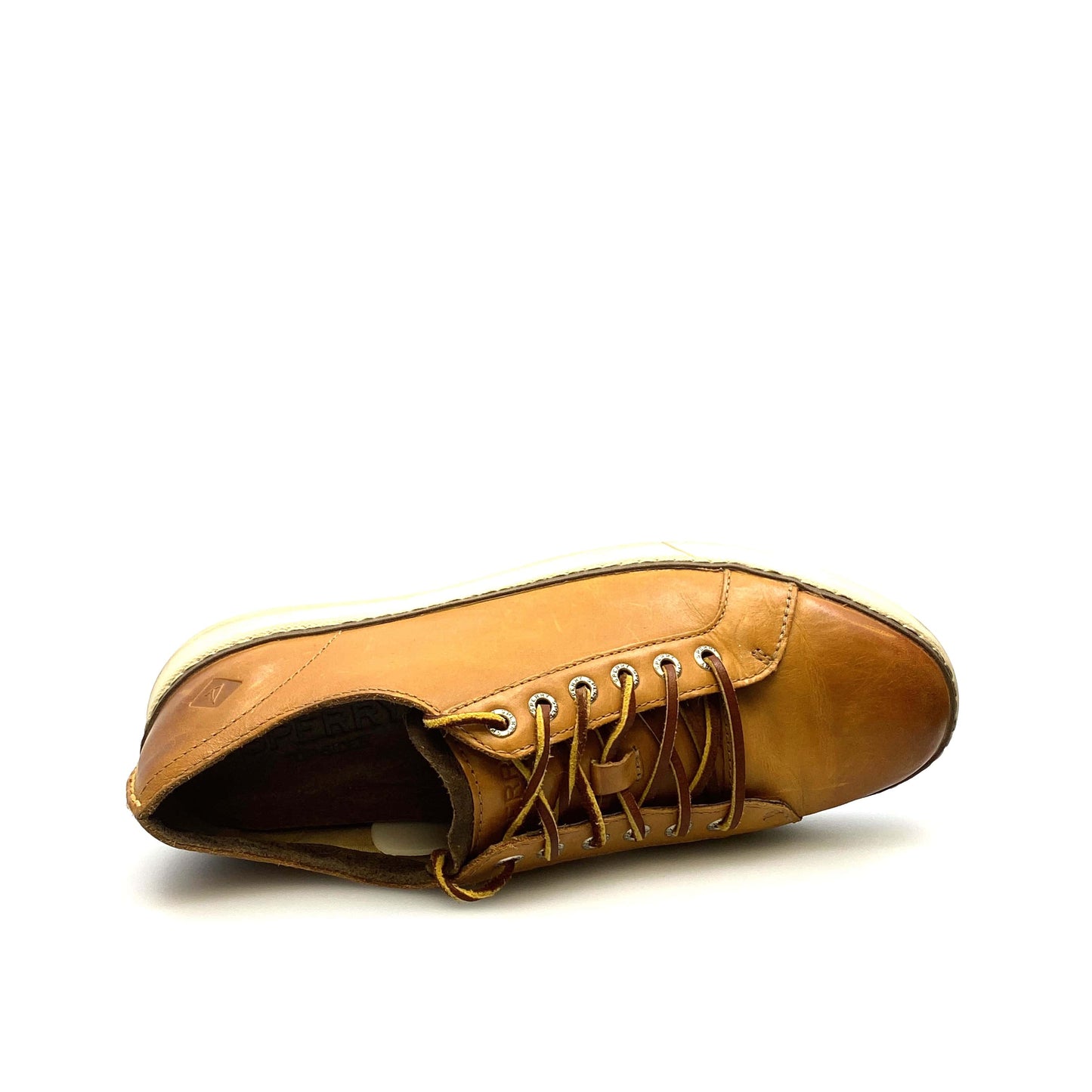 SPERRY Top-Sider Mens Size 8.5M Brown Leather Oxford Shoes