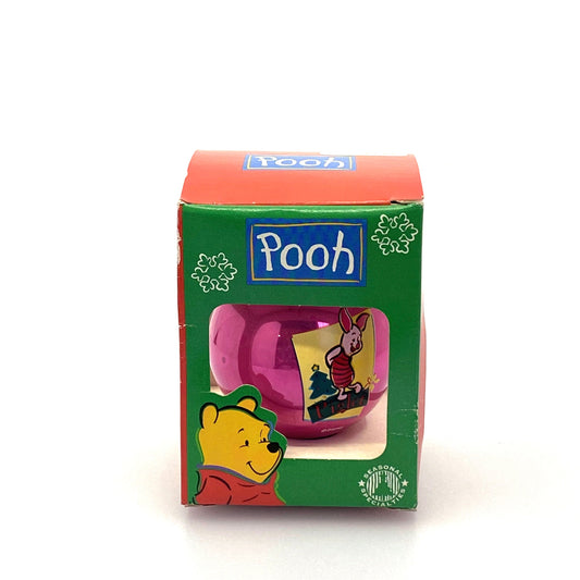 Seasonal Specialties Winnie the Pooh Piglet Holiday Ornament Pink Ball