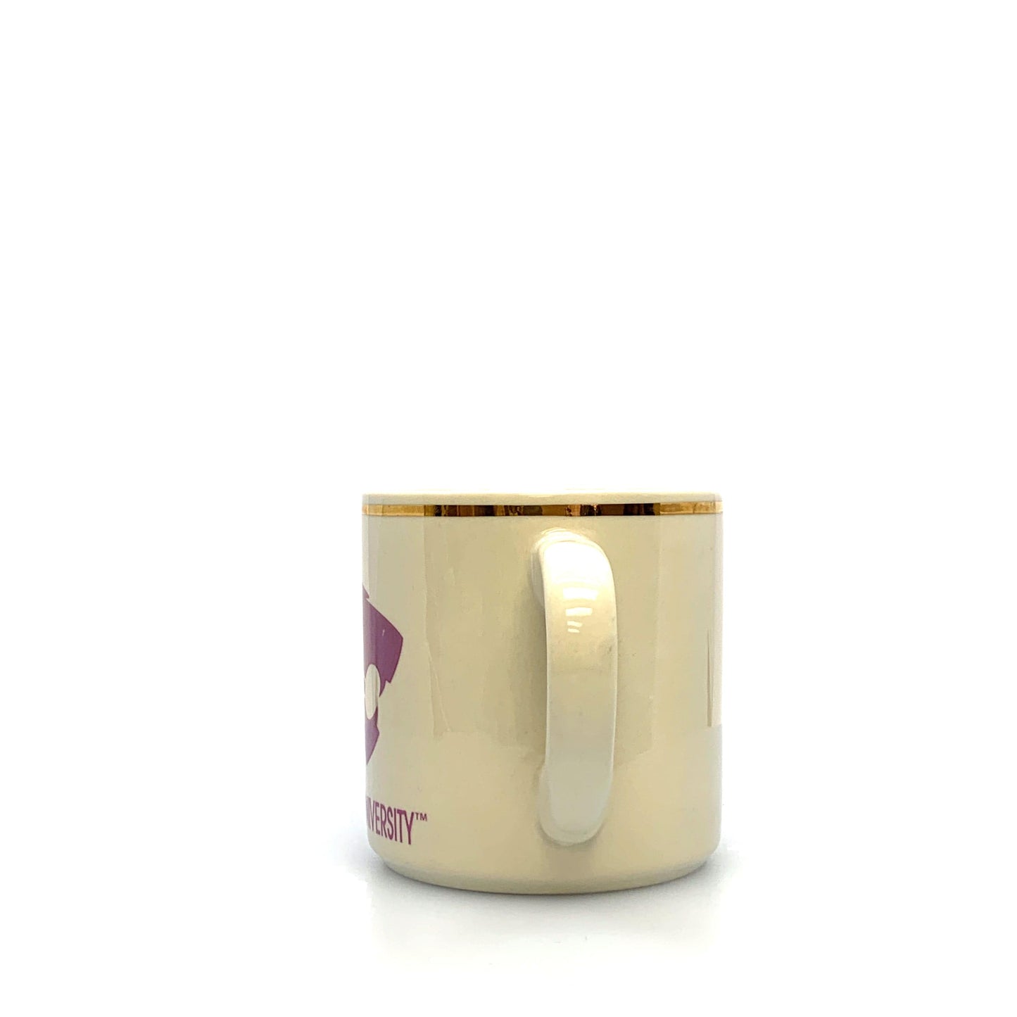 Kansas State University Ceramic Coffee Cup Mug Purple Wildcats Logo 12 Fl Oz