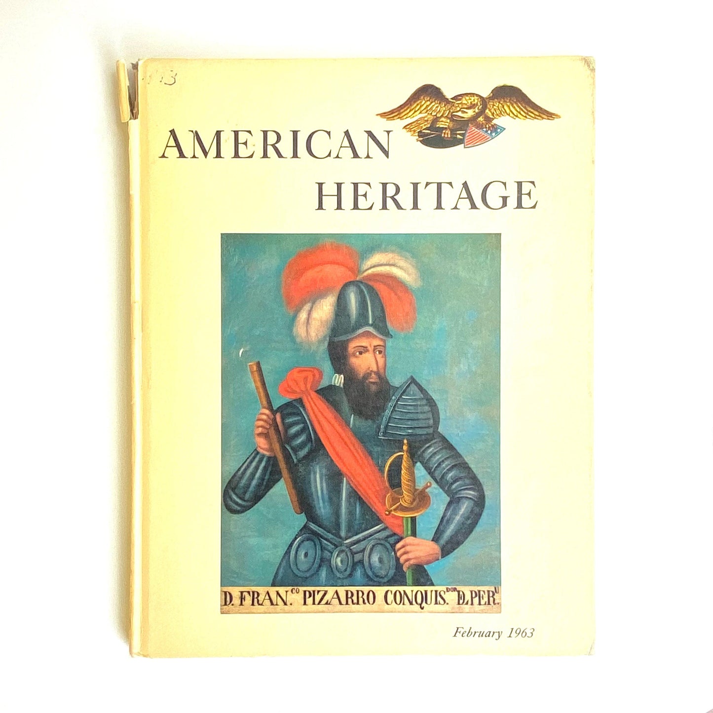Vintage American Heritage February 1963 • Volume XIV, Number 2 Hardcover History Book
