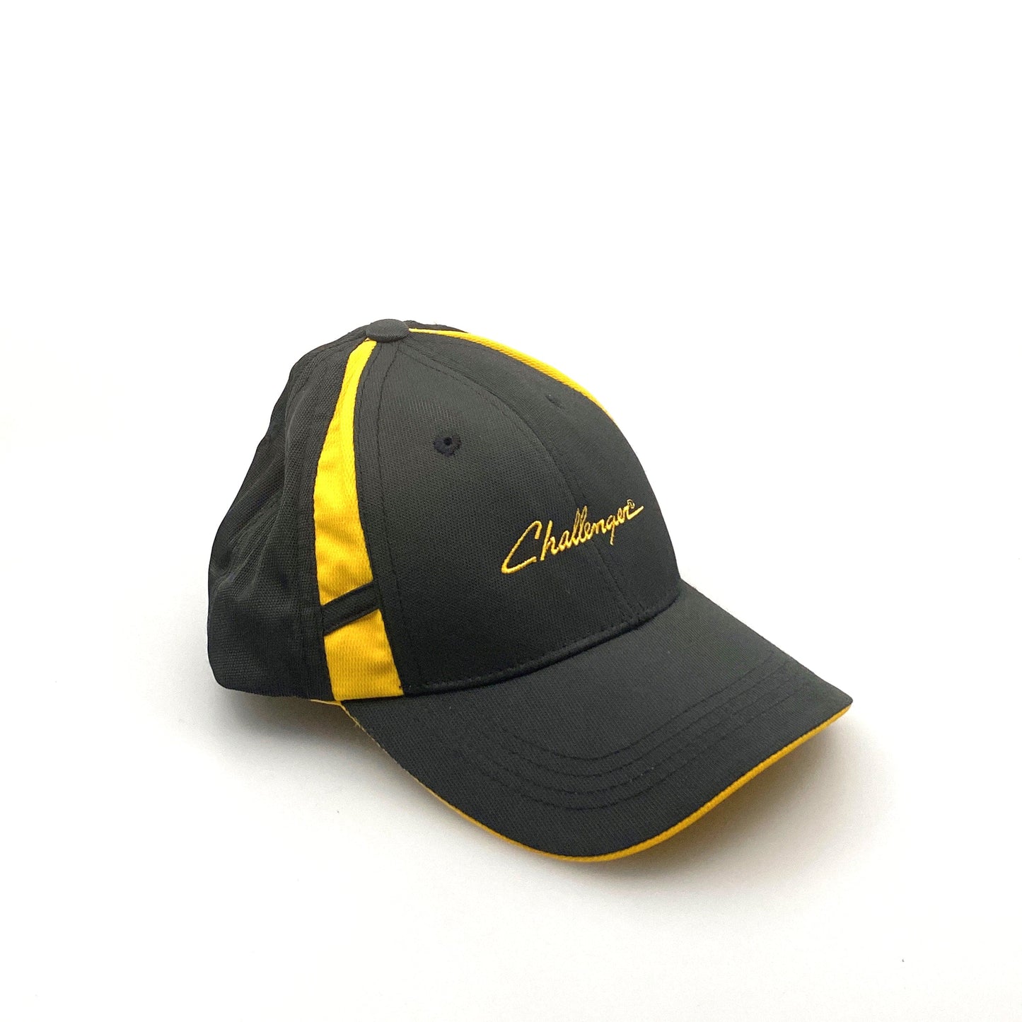 Port Authority “Challenger” Hat Adjustable Yellow Black Baseball Cap