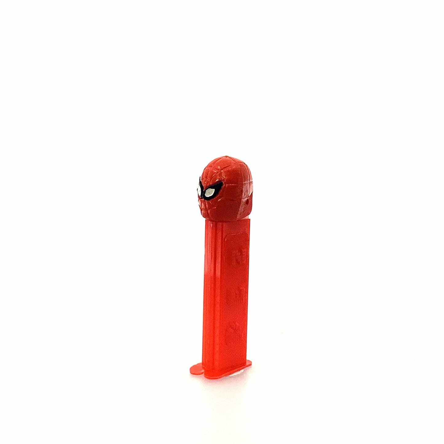 Vintage Pez Dispenser Hungary Spiderman Red Base