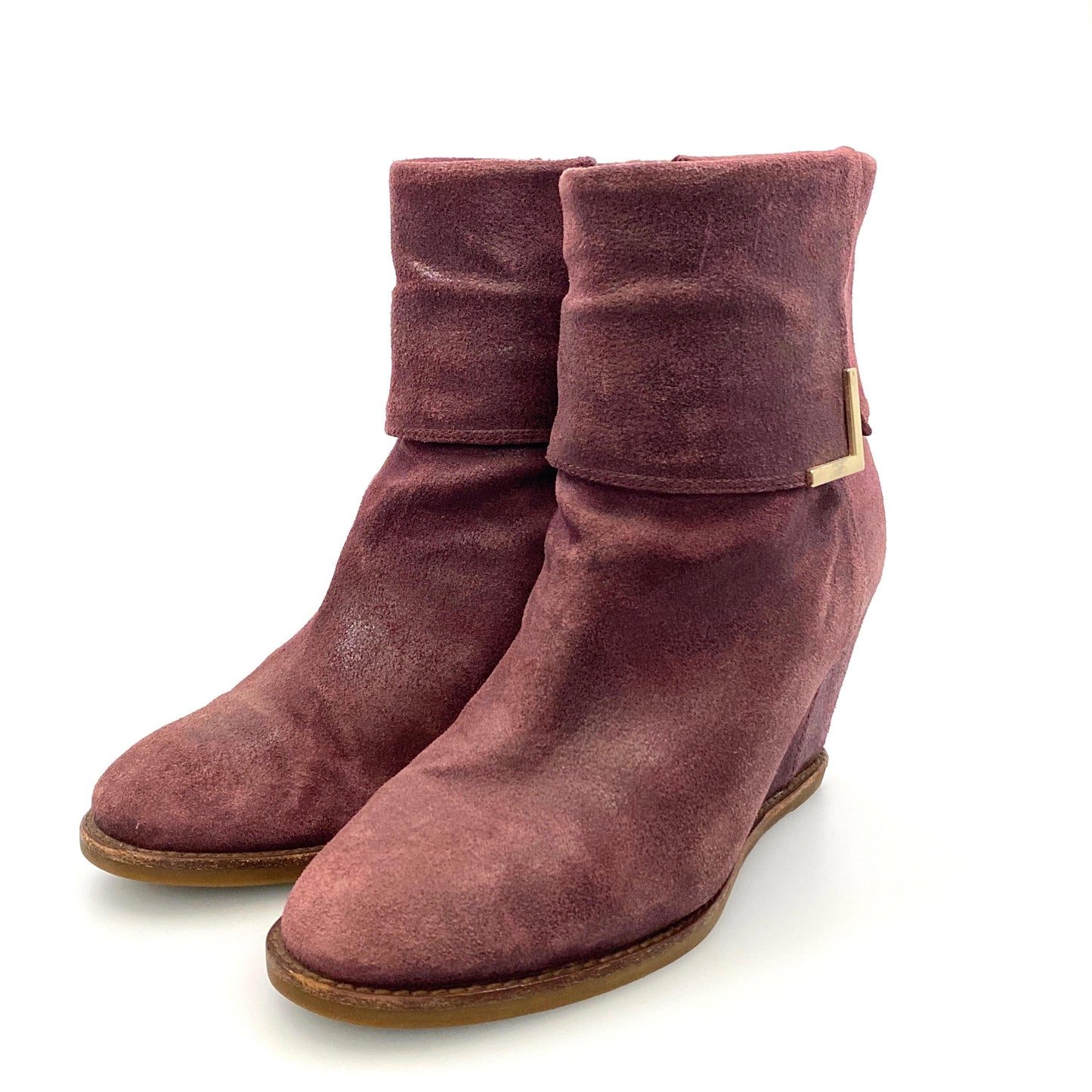 Matisse Womens "Bison" Size 6.5M Plum Purple Ankle Bootie Boots