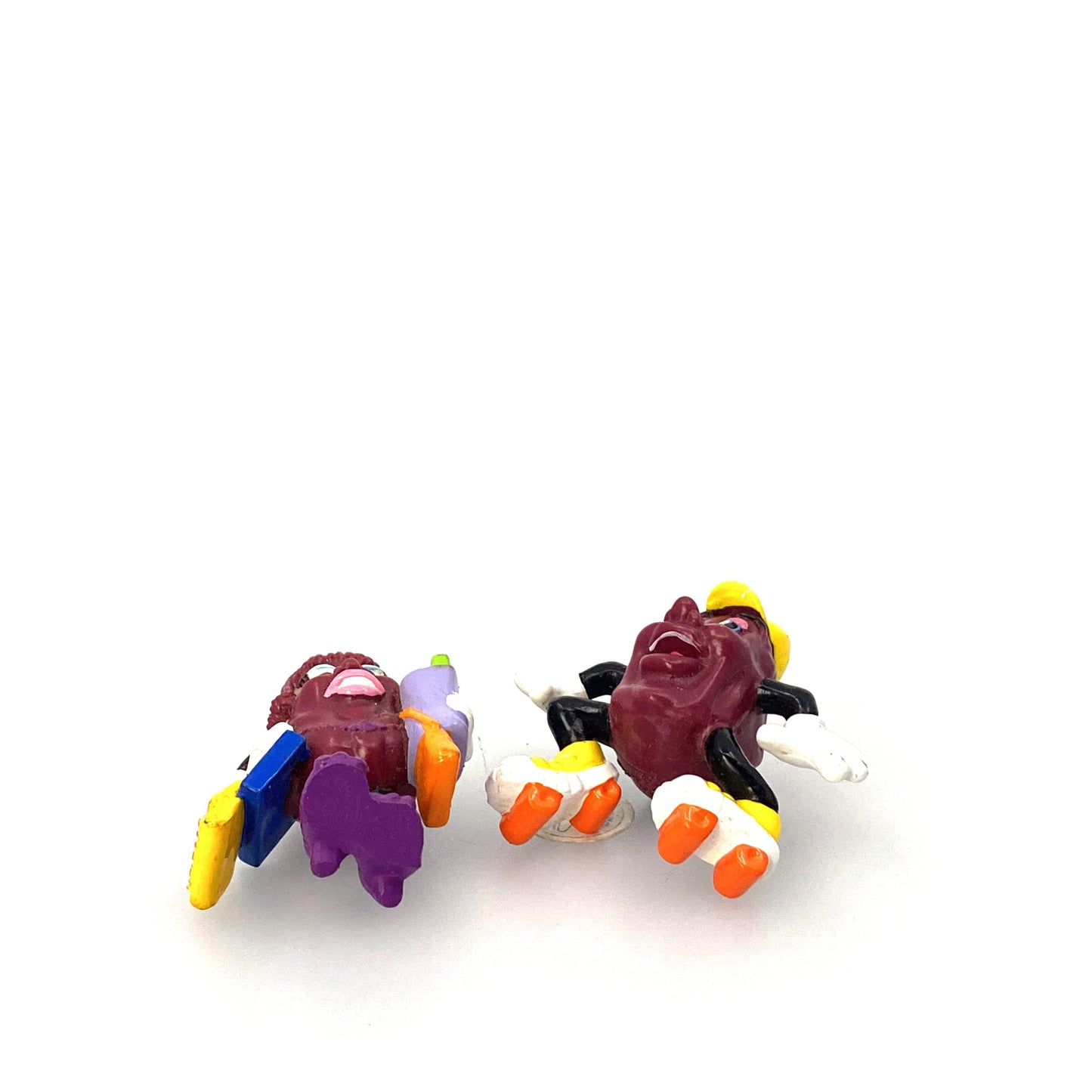 Vintage California Raisins Collectible Figurines - (2) Hardee’s