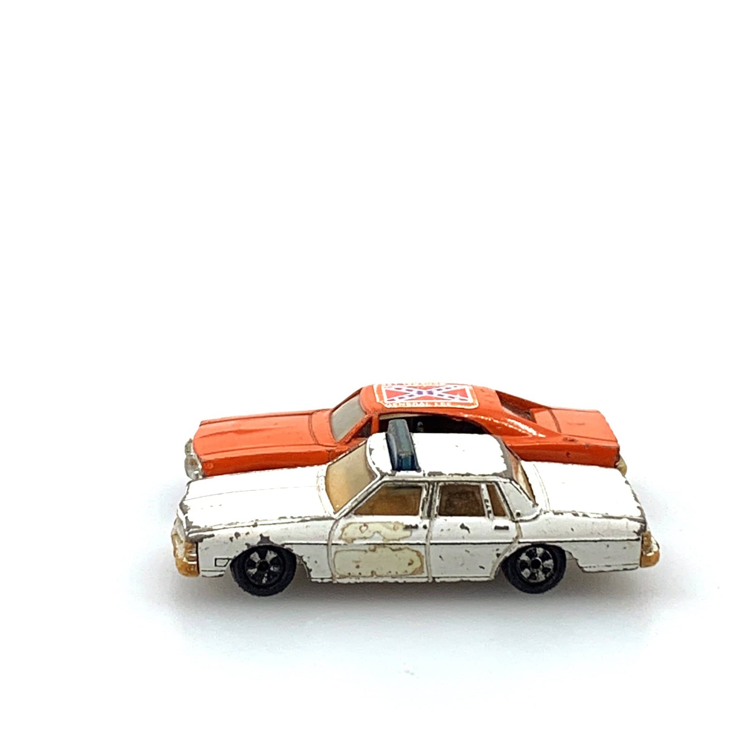 The Dukes of Hazzard General Lee Replica & Roscoe Patrol Toy Model Car 1981 ERTL 1:64 Diecast Lot ‘B’