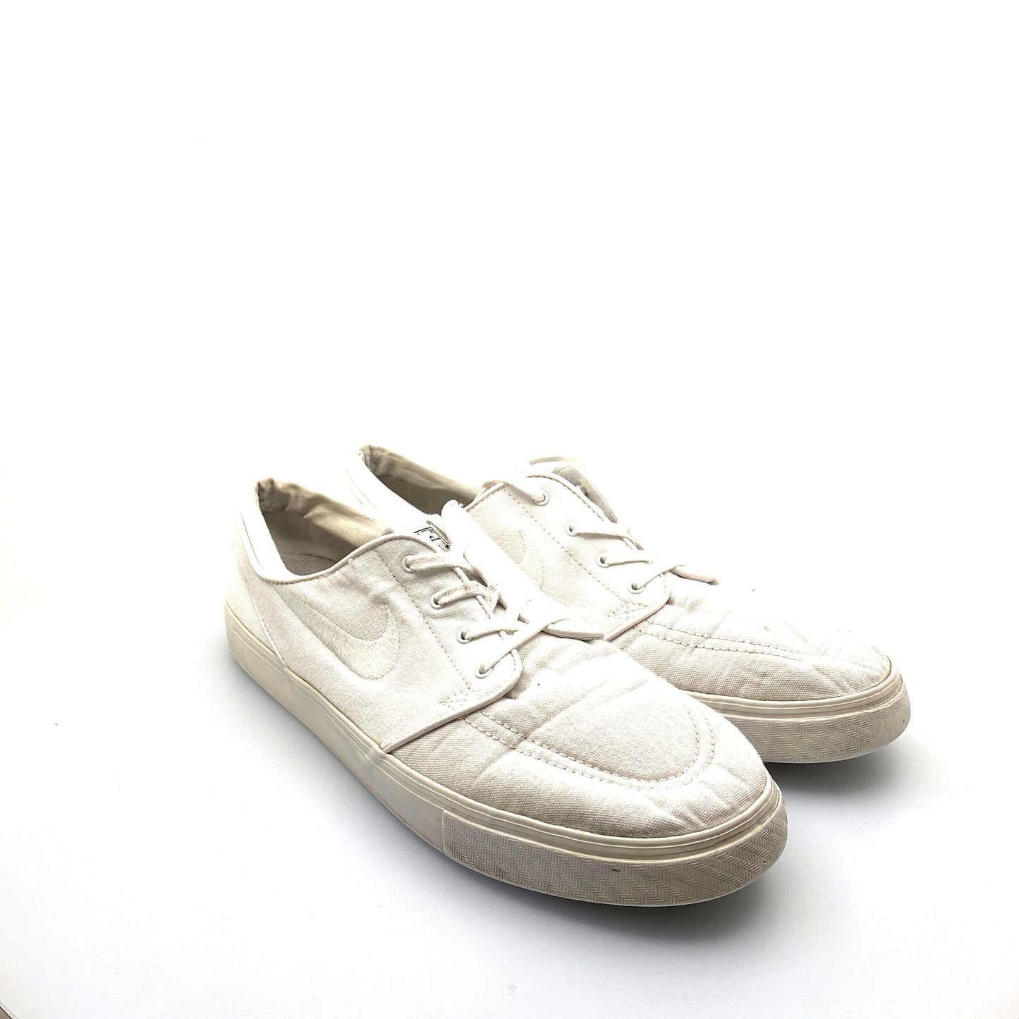 Nike SB | Zoom Canvas Stefan Janoski Shoes | Color: White | Size: 12 | Pre-Owned
