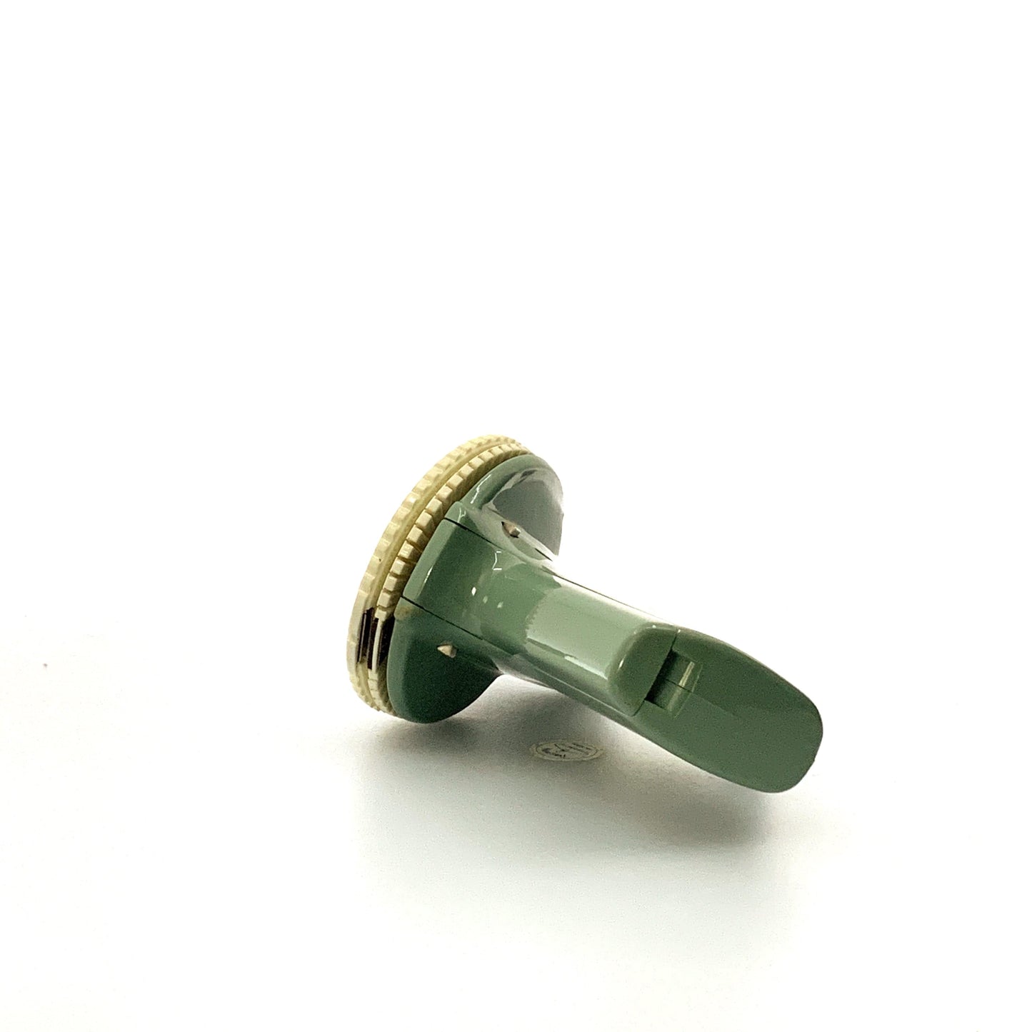 Vintage Montgomery Wards Label Maker 3/8” Tape Green Plastic