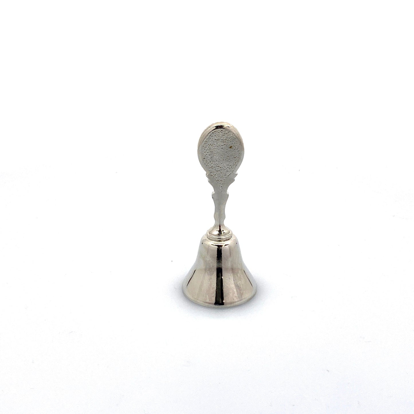 Vintage Hand Bell Travel Tourism Collectible Silver - Great Platte River Road - Archway Monument