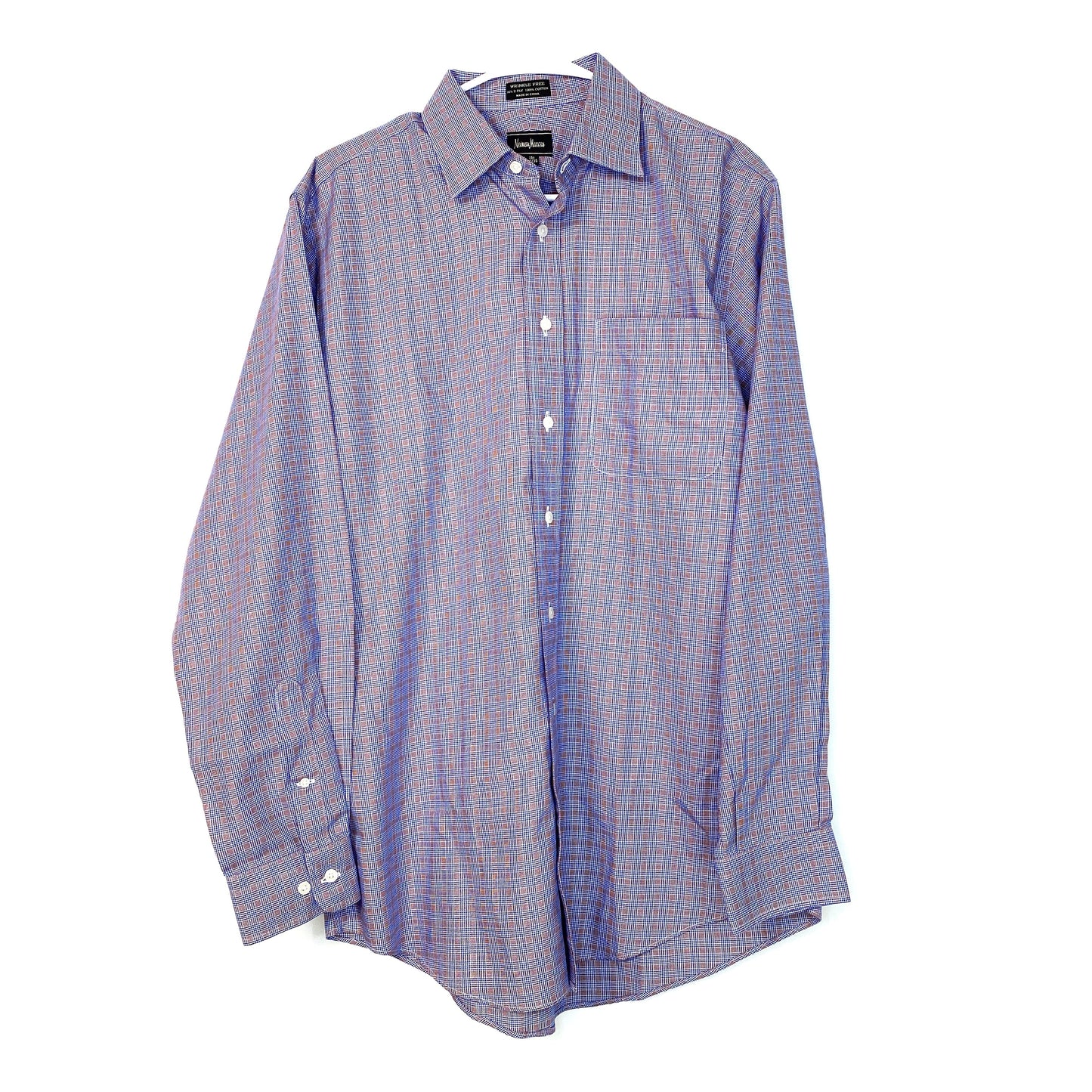 Norman Marcus Men's Dress Shirts - Lot of 3 - Size 15 Neck, 34/35 Sleeve - Button-Up Long Sleeve