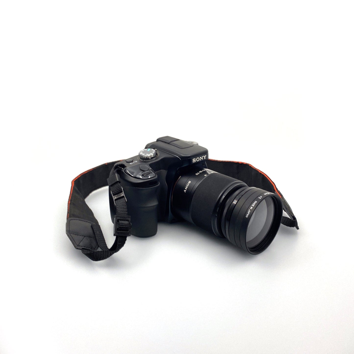 Sony Alpha A100 10.2MP Digital SLR Camera w/Lenses & Case