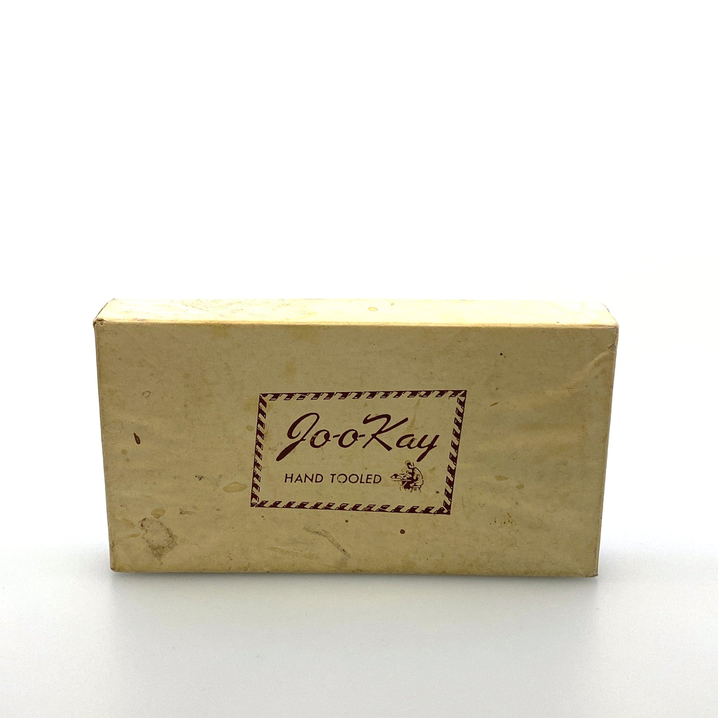 Vintage Jo-o-Kay Hand-Tooled Brown Leather Wallet