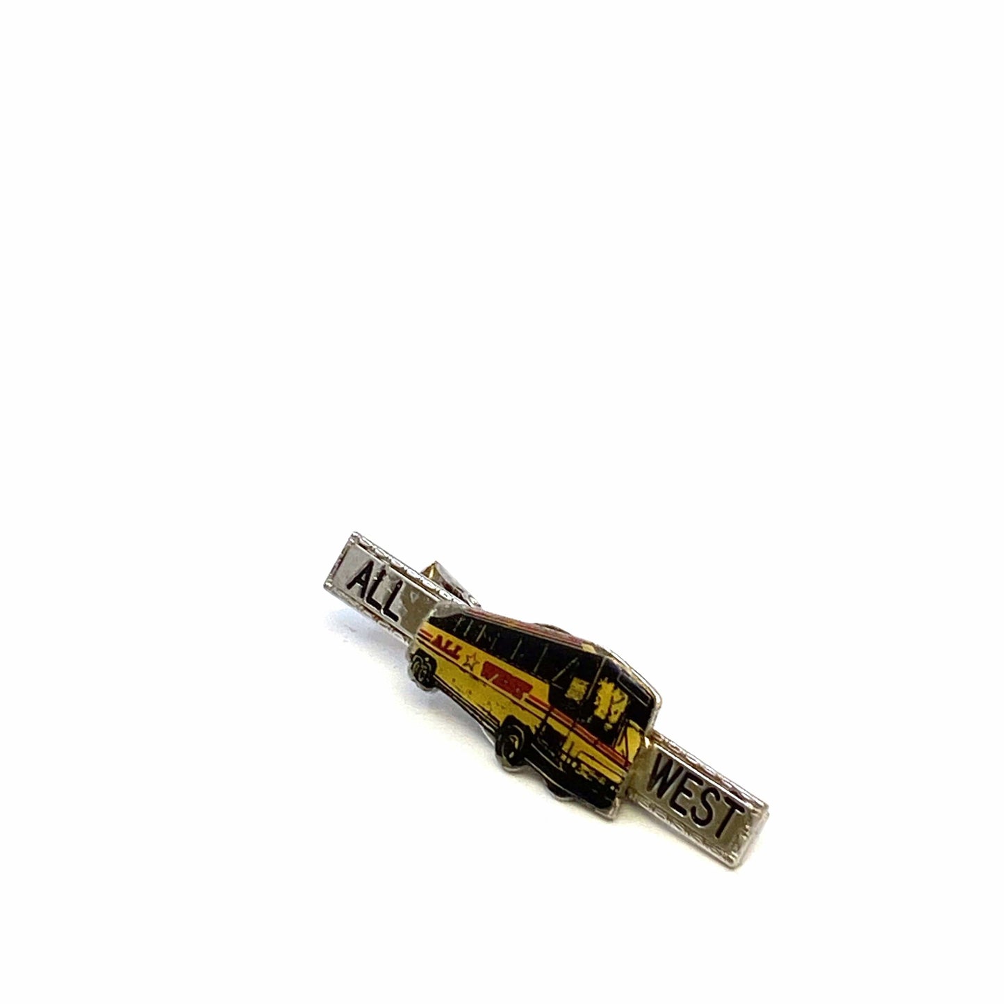 Vintage ALL WEST Bus Drivers Lapel Pin