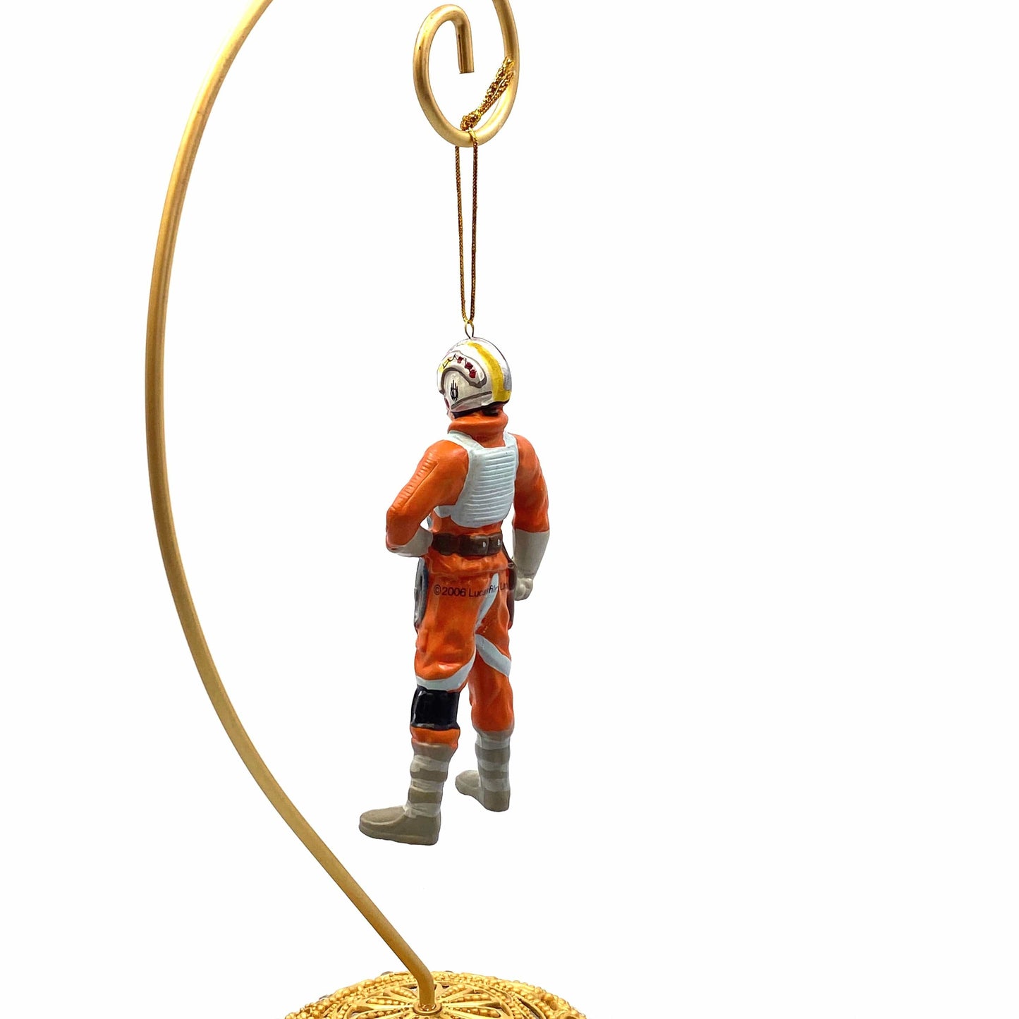 Kurt S. Adler 2006 Star Wars Porcelain Holiday Ornament Pilot Luke Skywalker