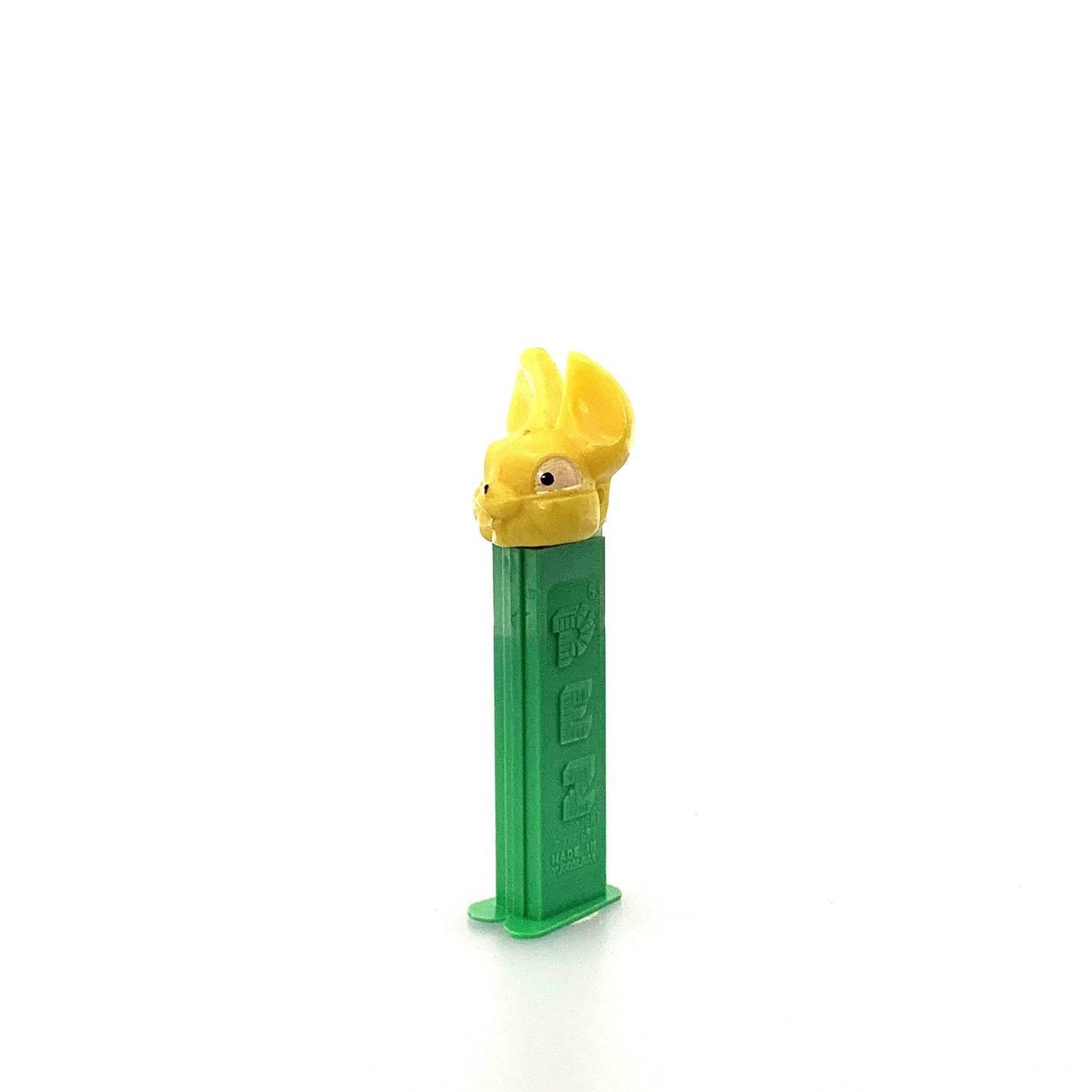Vintage Pez Dispenser Rabbit Yugoslavia Green