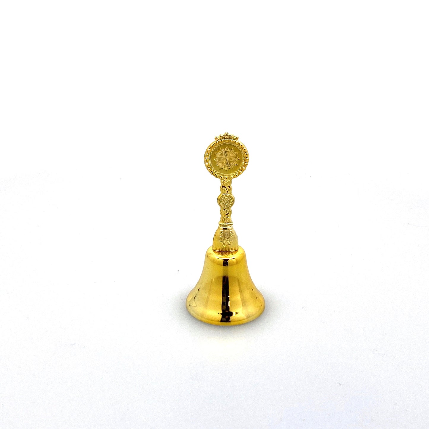 Vintage Hand Bell Travel Tourism Collectible Gold - Niagara Falls