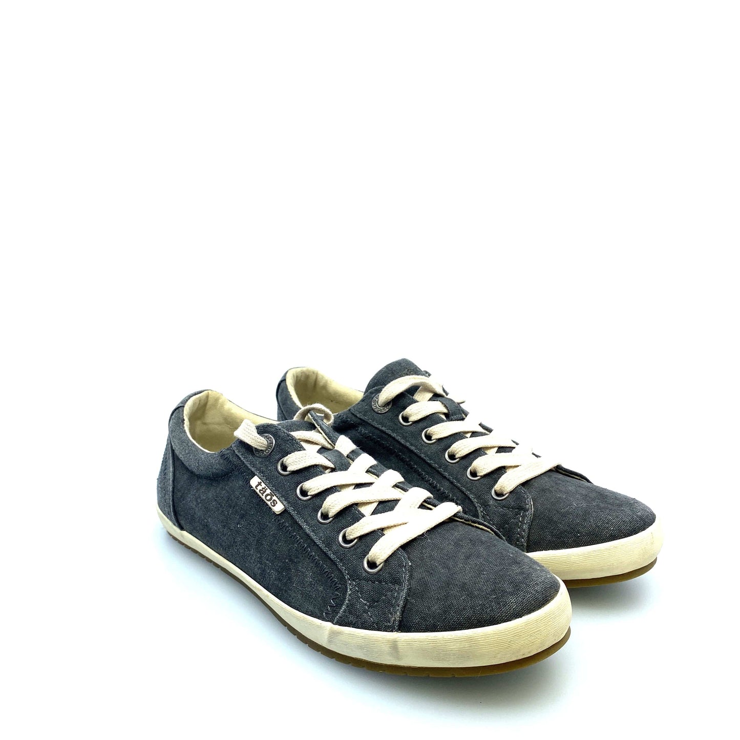 Taos | Star Canvas Comfort Shoes Sneakers | Color: Gray | Size: 8 | Pre-Owned