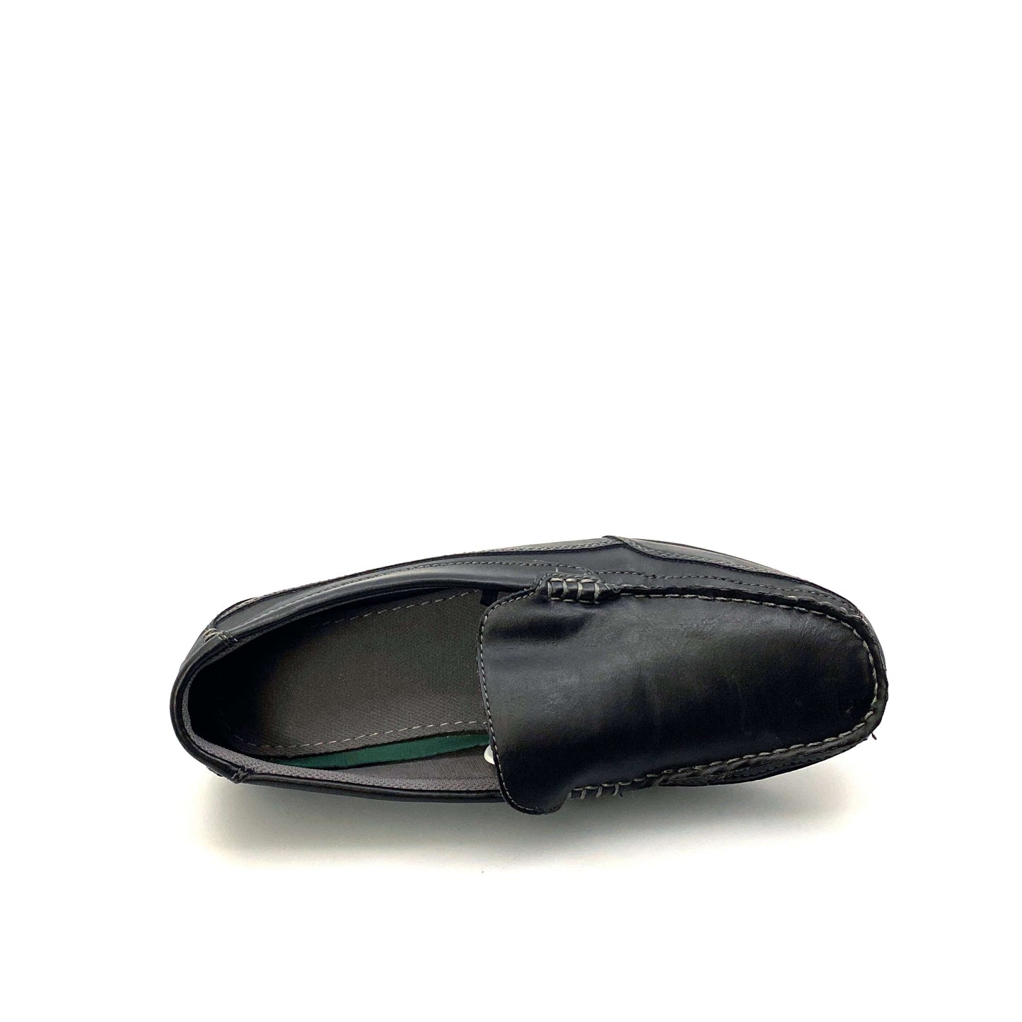 Thom McAn Kendrick 2 Mens Size 9M Black Slip-On Driving Loafer Shoes Pre-Owned