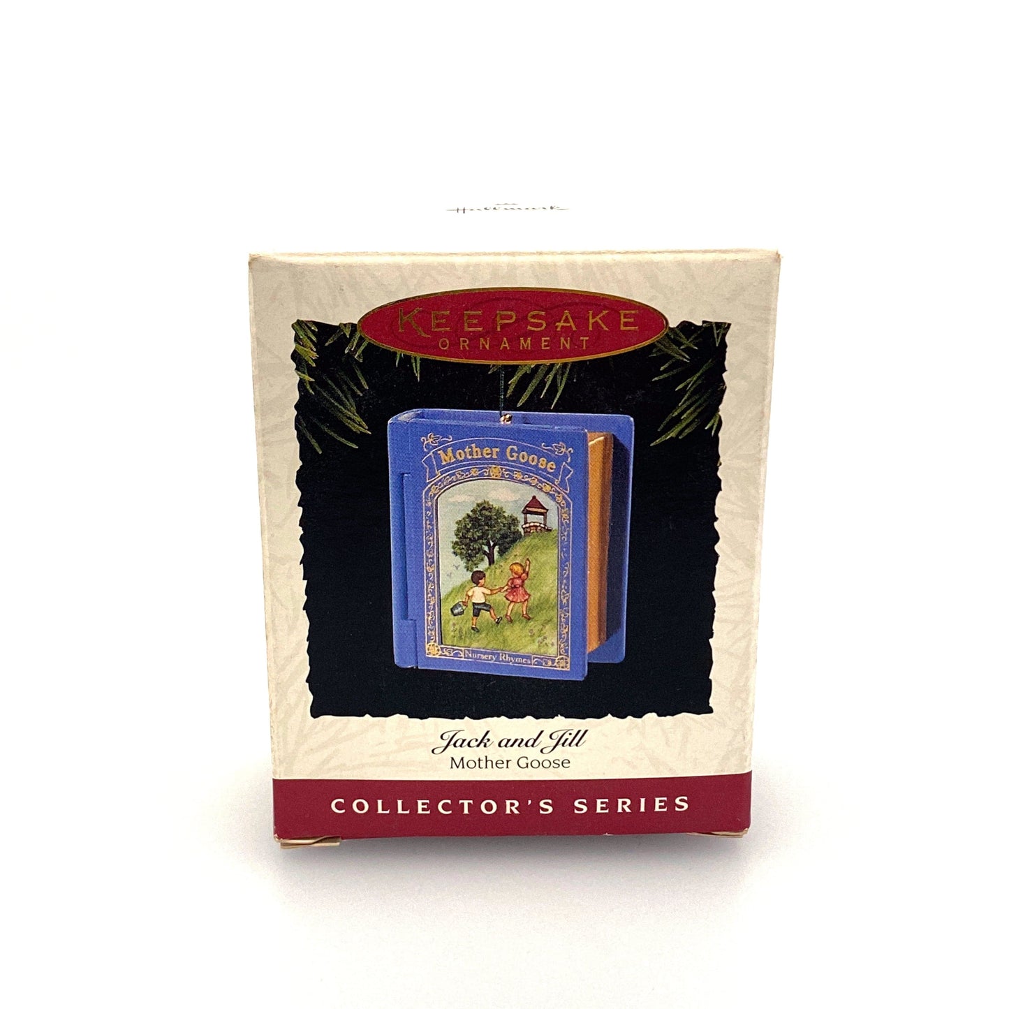 Hallmark Keepsake Christmas Tree Holiday Ornament Jack & Jill Mother Goose 1995
