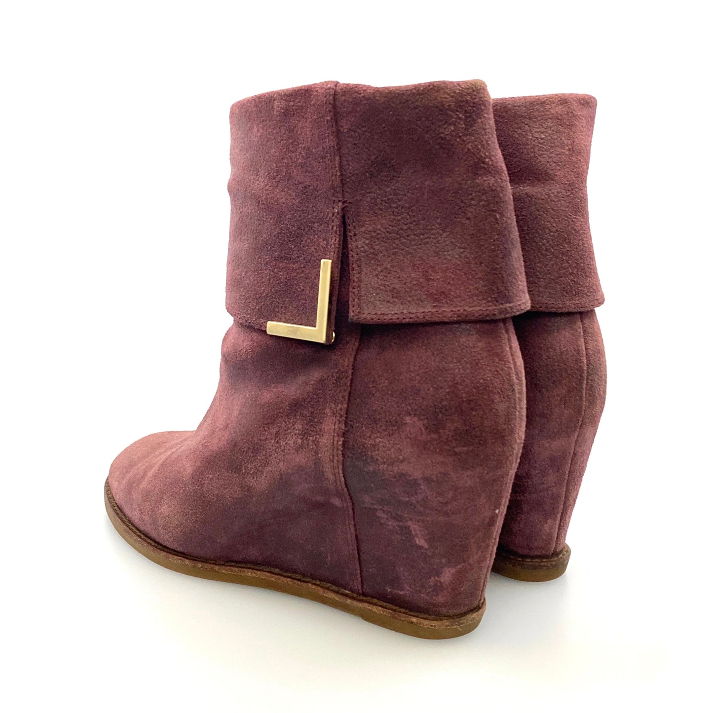 Matisse Womens "Bison" Size 6.5M Plum Purple Ankle Bootie Boots