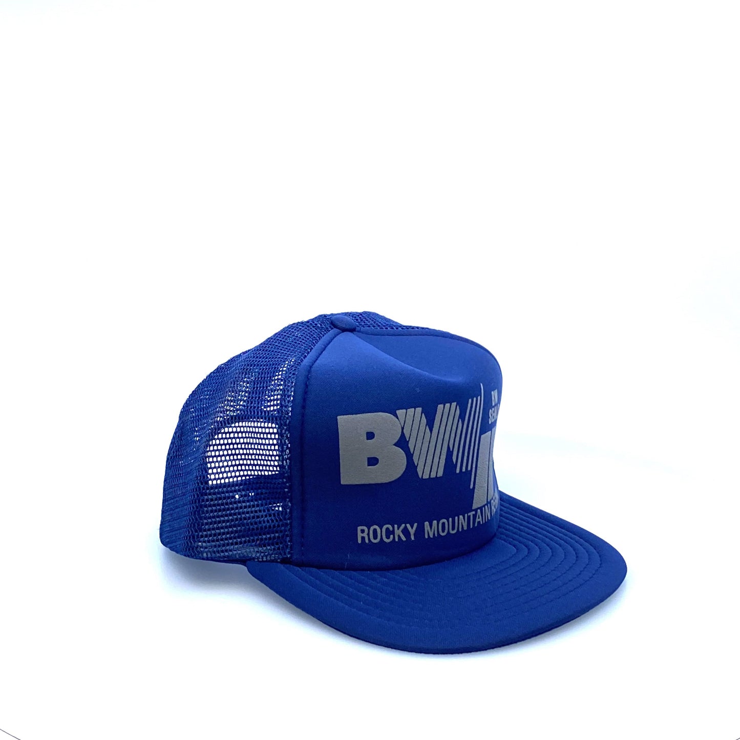 Vintage ASI BWIP BW SEALS ROCKY MOUNTAIN REGION Foam Mesh Trucker Hat SnapBack OS